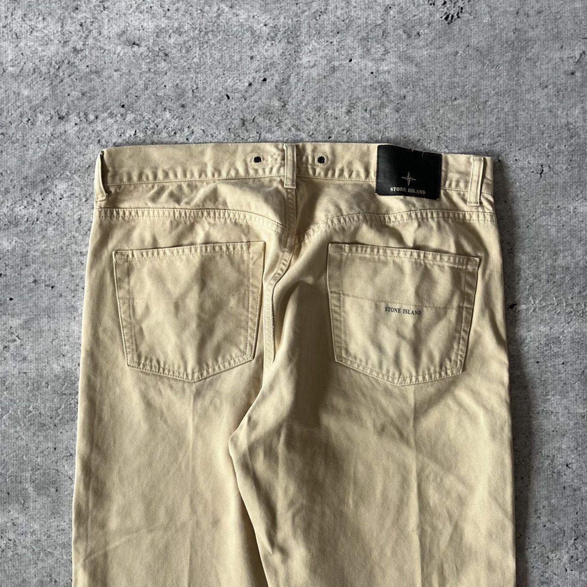 Stone Island × Vintage Stone Island Vintage pants beige made in italy Size US 36 / EU 52 - 3 Thumbnail