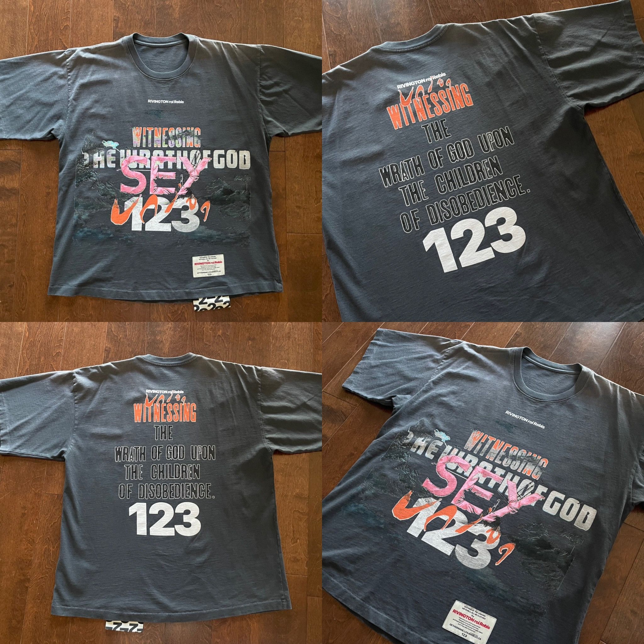 Union Los Angeles RRR123 Wrath of God T-Shirt ComplexCon M L