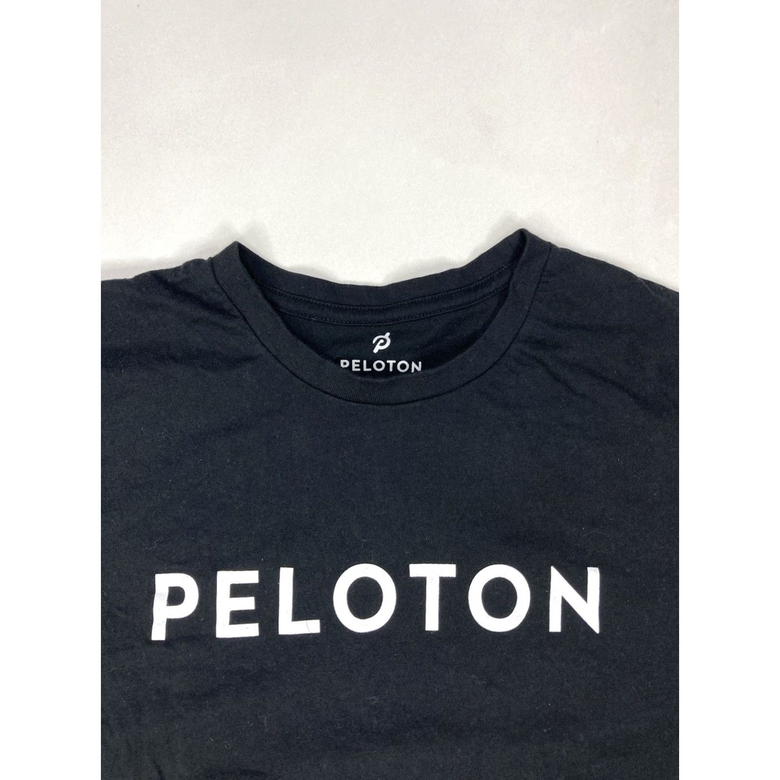 Vintage Peloton T-Shirt Women Small Black Short Sleeve Crew Neck Pullover Casual Workwear All Seasons Size S / US 4 / IT 40 - 2 Thumbnail
