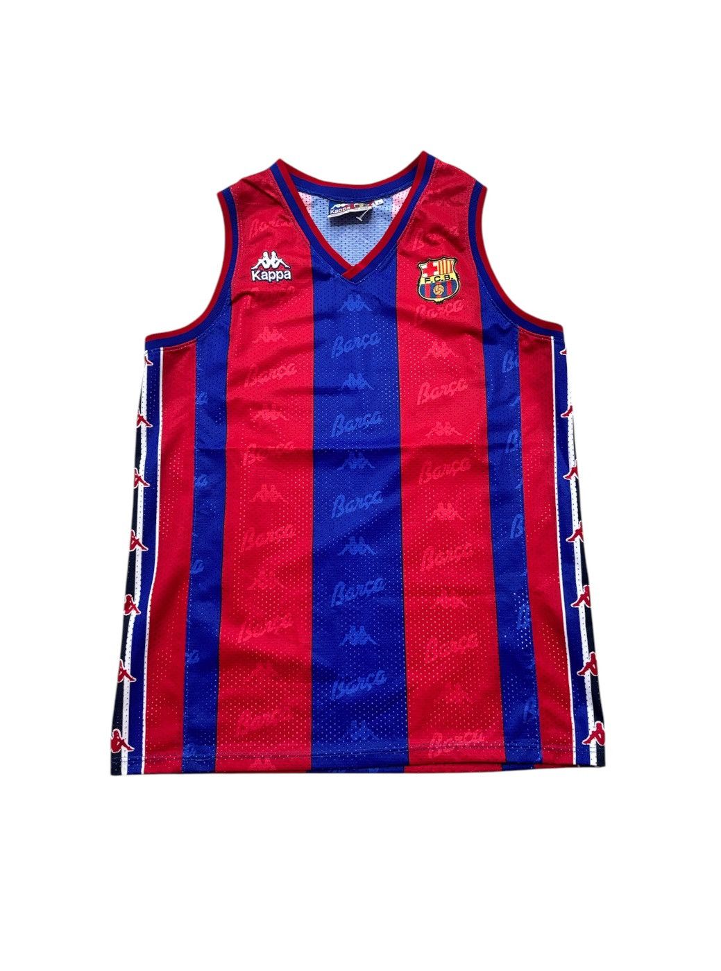 Kappa × Vintage Vintage Kappa Fc Barcelona 1990s Home jersey vest Size US L / EU 52-54 / 3 - 1 Thumbnail