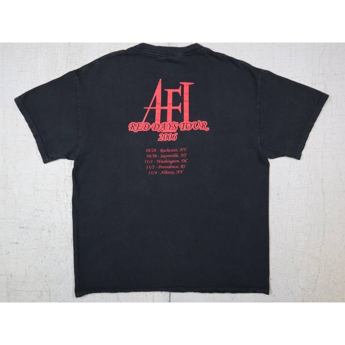 Vintage Vintage AFI 2006 Tour Shirt Men’s L Cinder Block Punk Tee Size US L / EU 52-54 / 3 - 2 Thumbnail