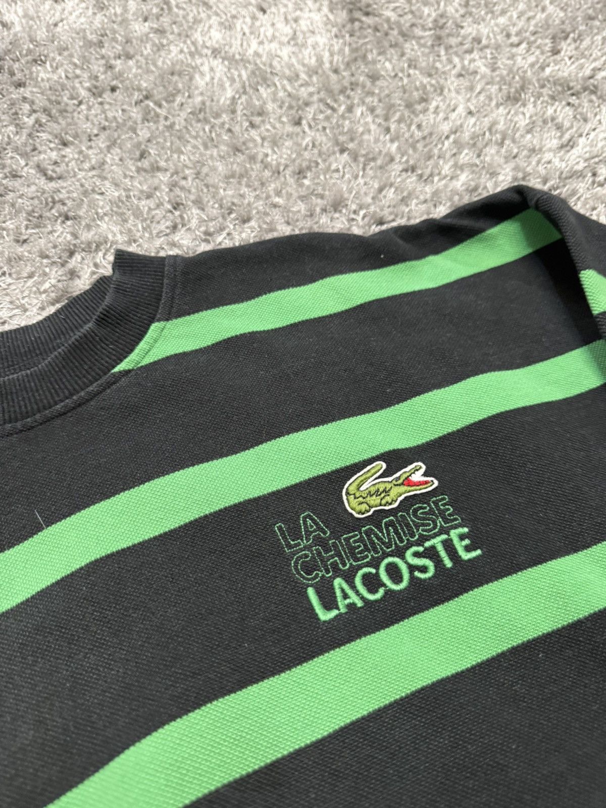 Lacoste Vintage chemise Lacoste sweater jumper rare Size US M / EU 48-50 / 2 - 2 Thumbnail