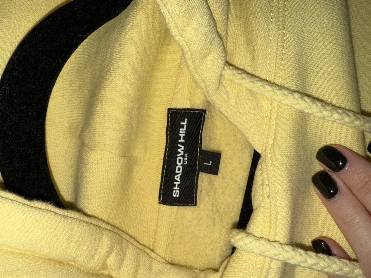 Shadow Hill Shadow Hill Hoodie (Yellow, Size L) Size L / US 10 / IT 46 - 4 Thumbnail