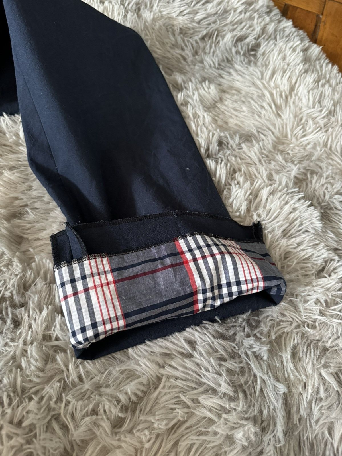 Thom Browne Single Pleated Trouser in salt shrink cotton Size US 32 / EU 48 - 6 Thumbnail