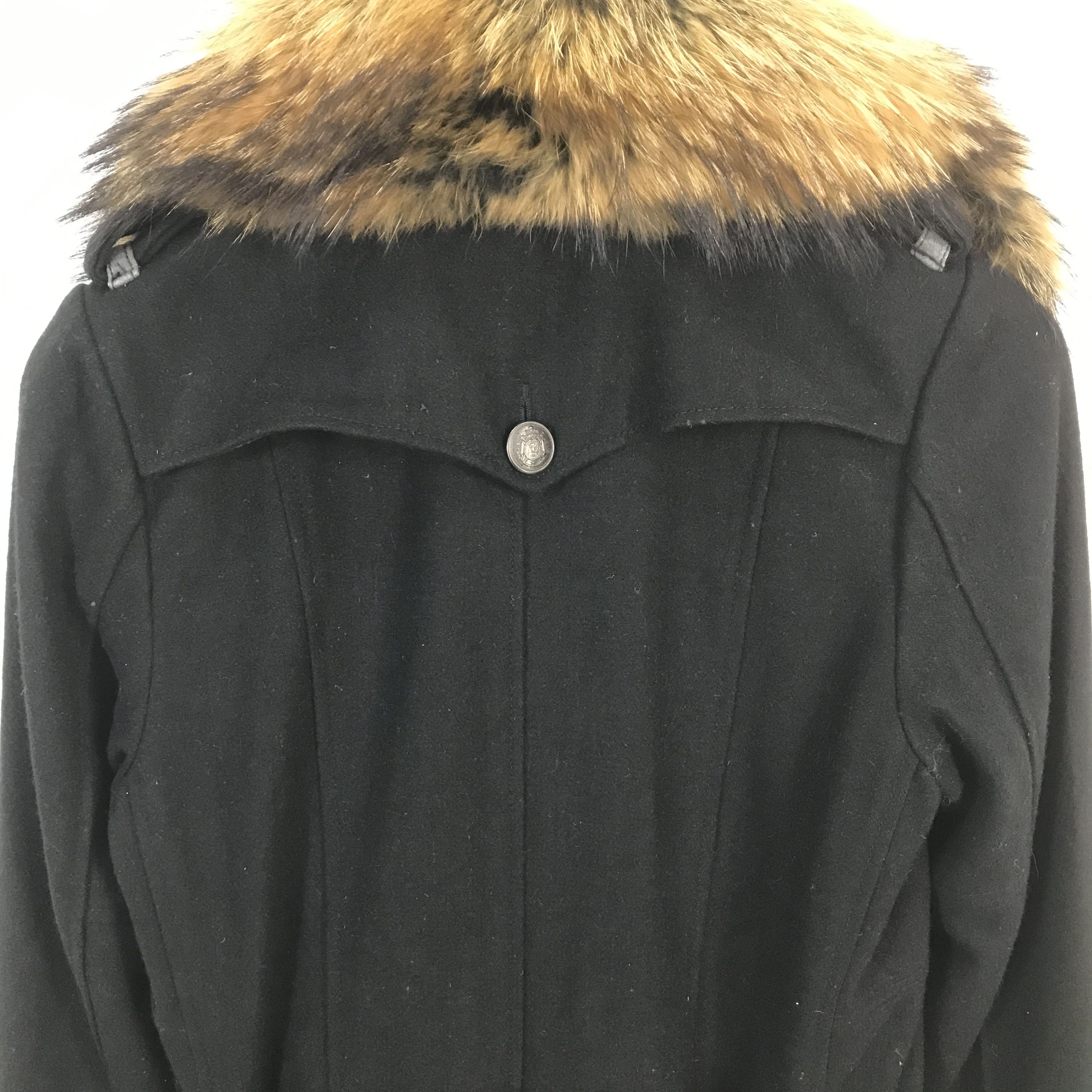 GOSTAR DE FUGA × Japanese Brand japan Fuga Wool fur coller button long jacket Size US S / EU 44-46 / 1 - 4 Thumbnail