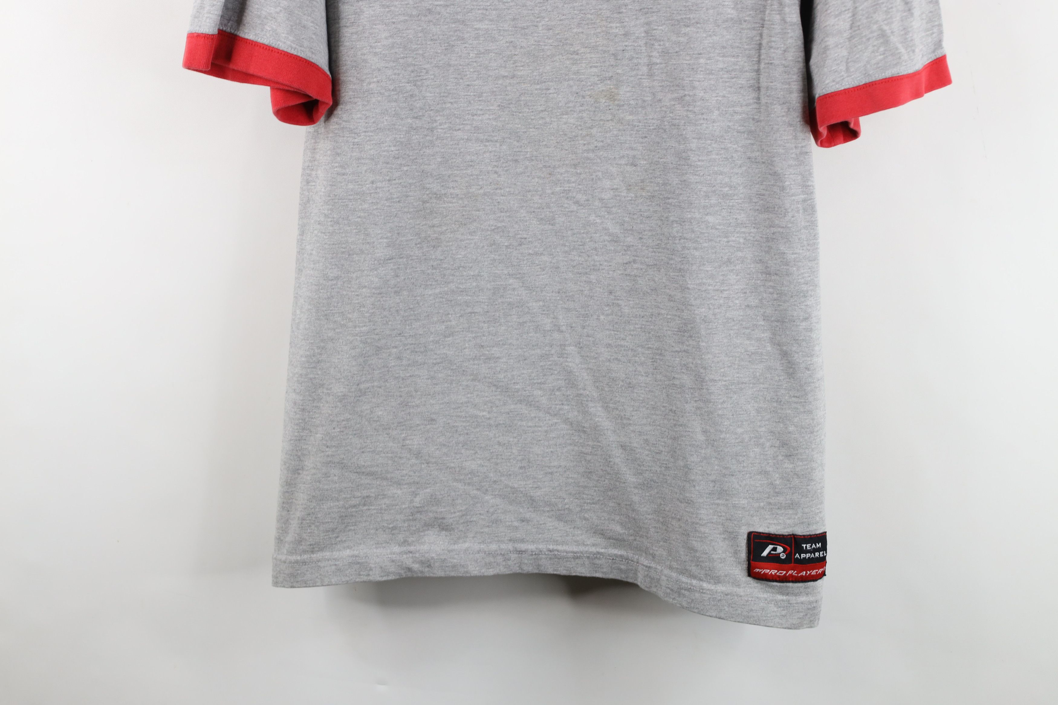 Vintage Vintage 90s Y2K Ohio State University Ringer T-Shirt Gray Size US XL / EU 56 / 4 - 3 Thumbnail