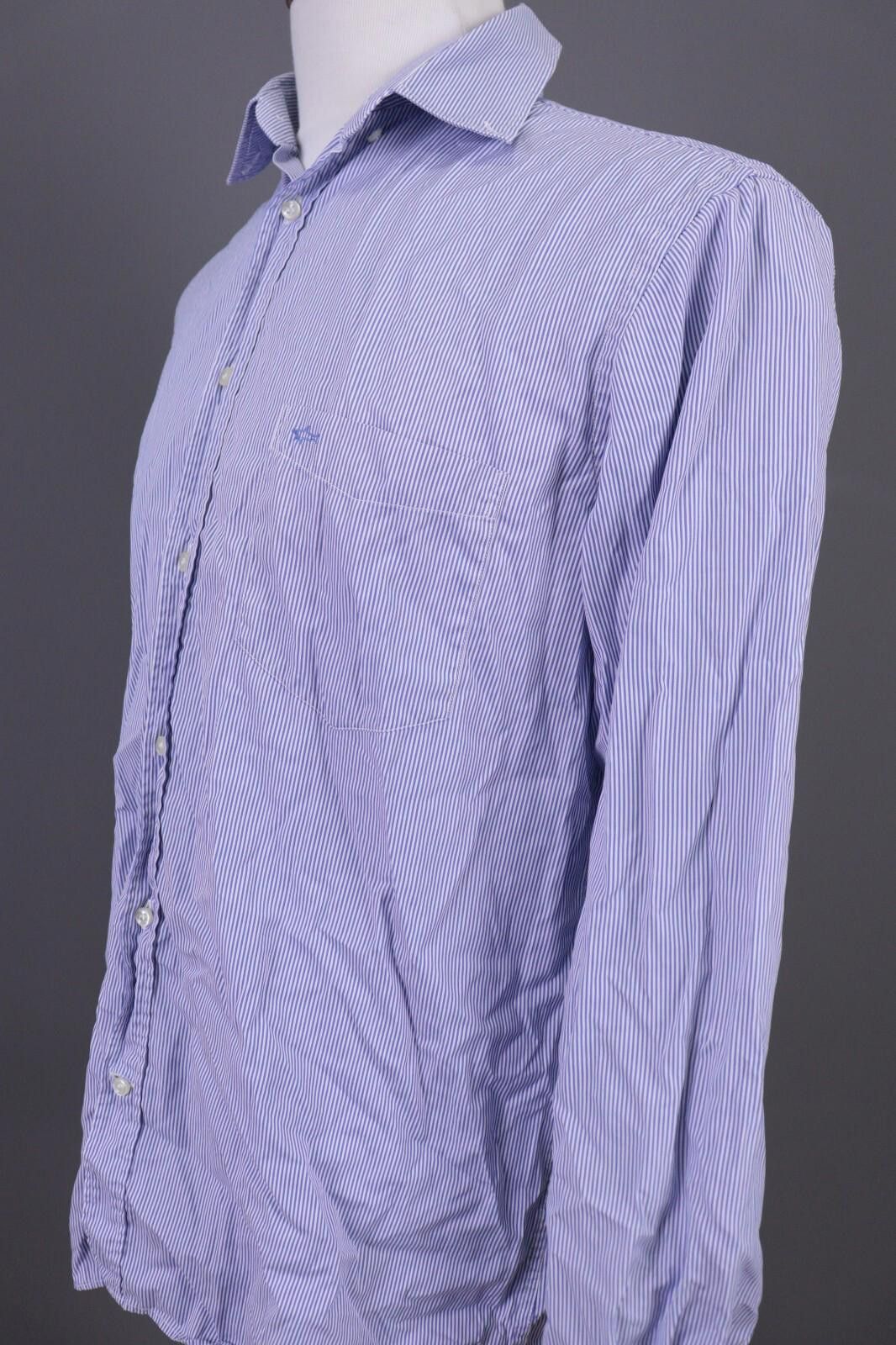 Paul & Shark Paul & Shark Yachting Blue Pinstripe Shirt Size 42 Size US M / EU 48-50 / 2 - 9 Thumbnail