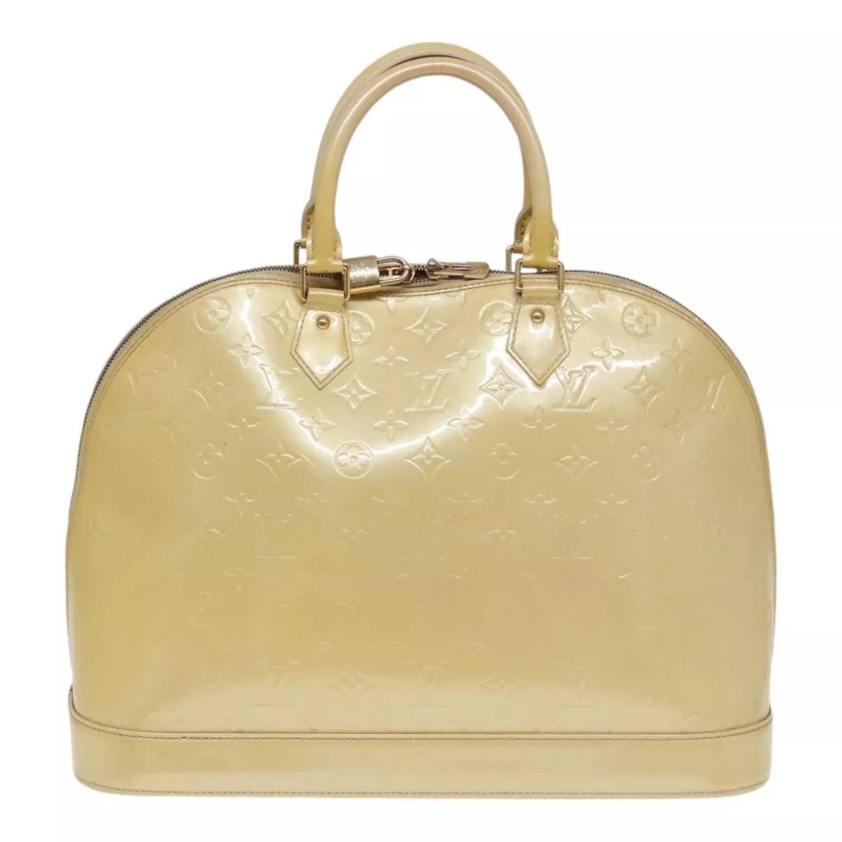 Louis Vuitton LOUIS VUITTON Monogram Vernis Alma GM Hand Bag Broncorail Size ONE SIZE - 2 Thumbnail