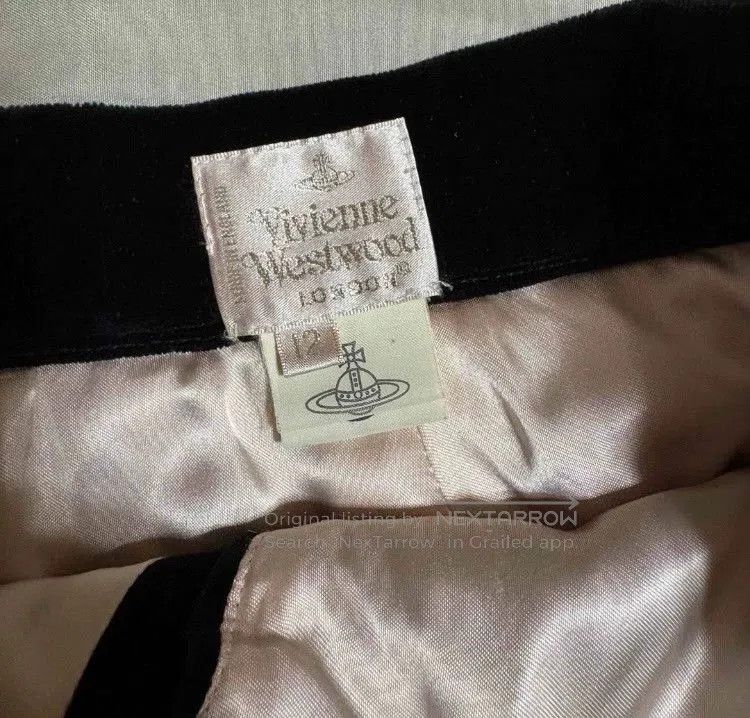 Vivienne Westwood Vivienne Westwood Vintage Velvet Skirt. Size US 26 / EU 42 - 7 Thumbnail