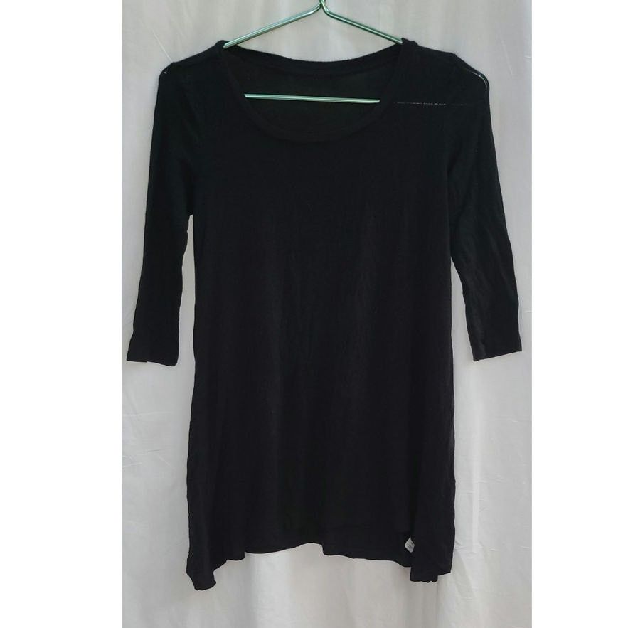 Other Womens Black Top 3/4 Sleeve Size Medium Size M / US 6-8 / IT 42-44 - 1 Thumbnail