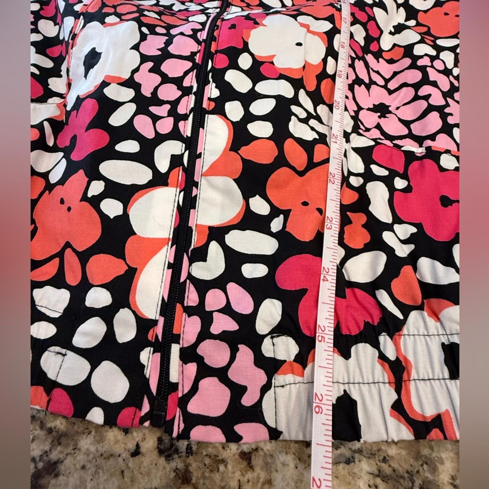 Other Koret floral lightweight jacket black orange pink white SZ M Size M / US 6-8 / IT 42-44 - 8 Thumbnail
