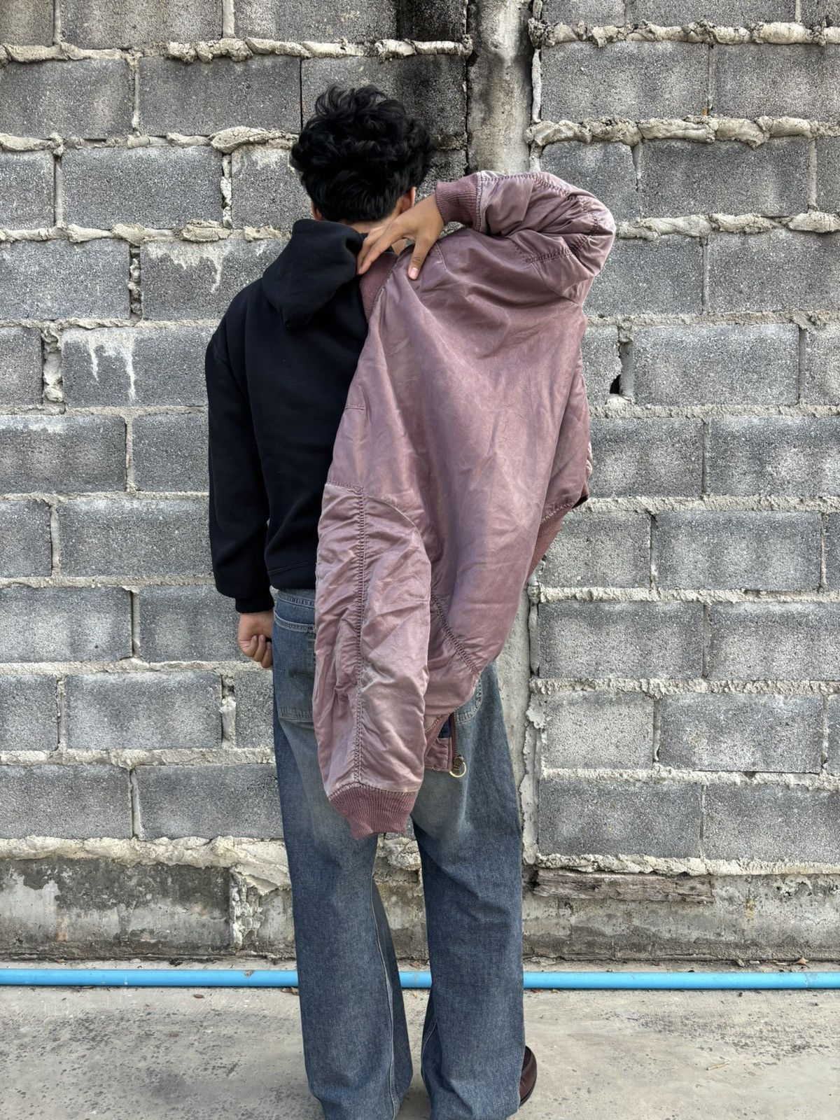 Alpha Industries FADED Alpha Ma-1 Flight Bomber Jacket Size US L / EU 52-54 / 3 - 2 Thumbnail