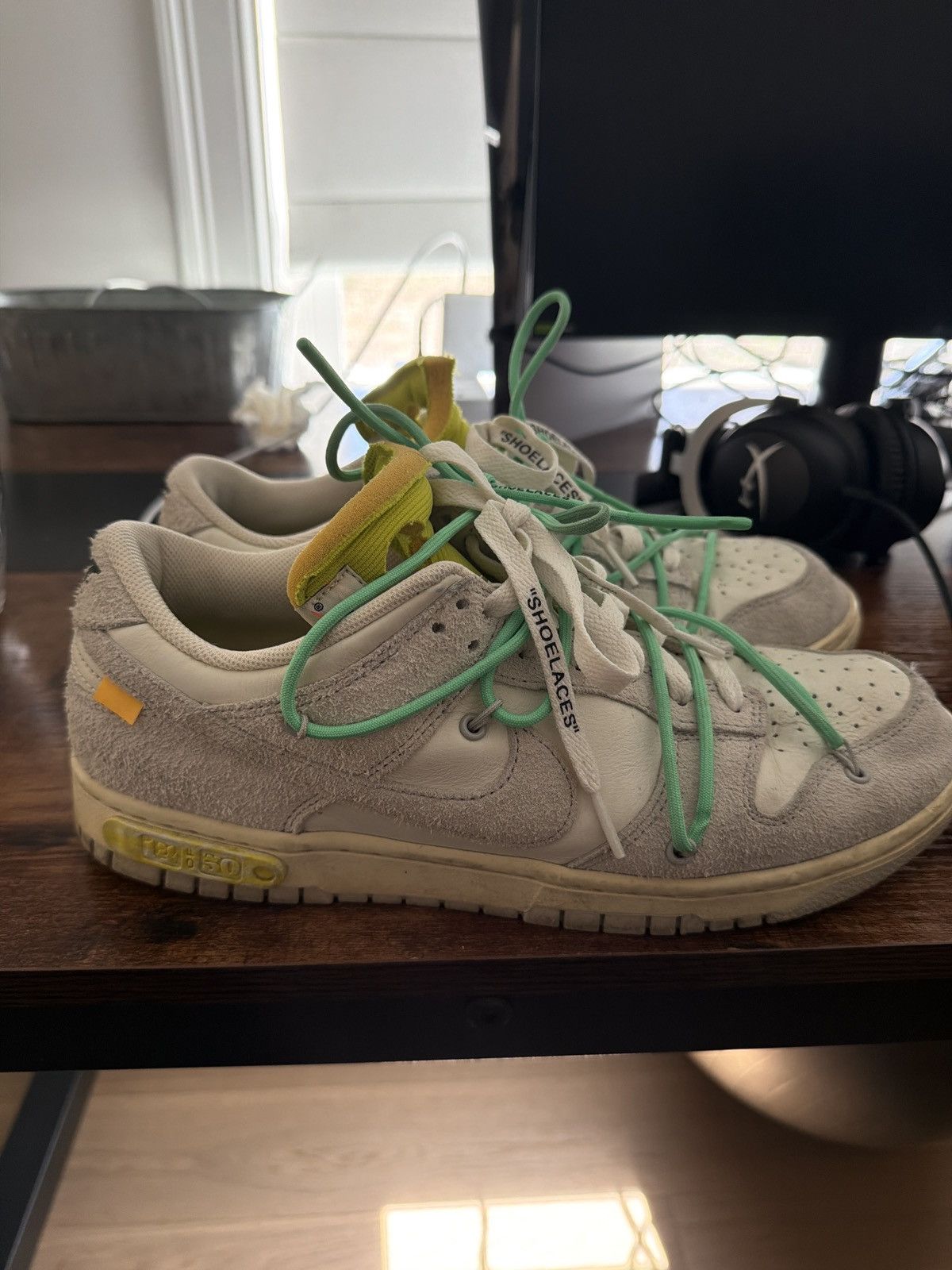 Nike × Off-White Off white Nike Dunk 14/50 Size US 11 / EU 44 - 12 Thumbnail