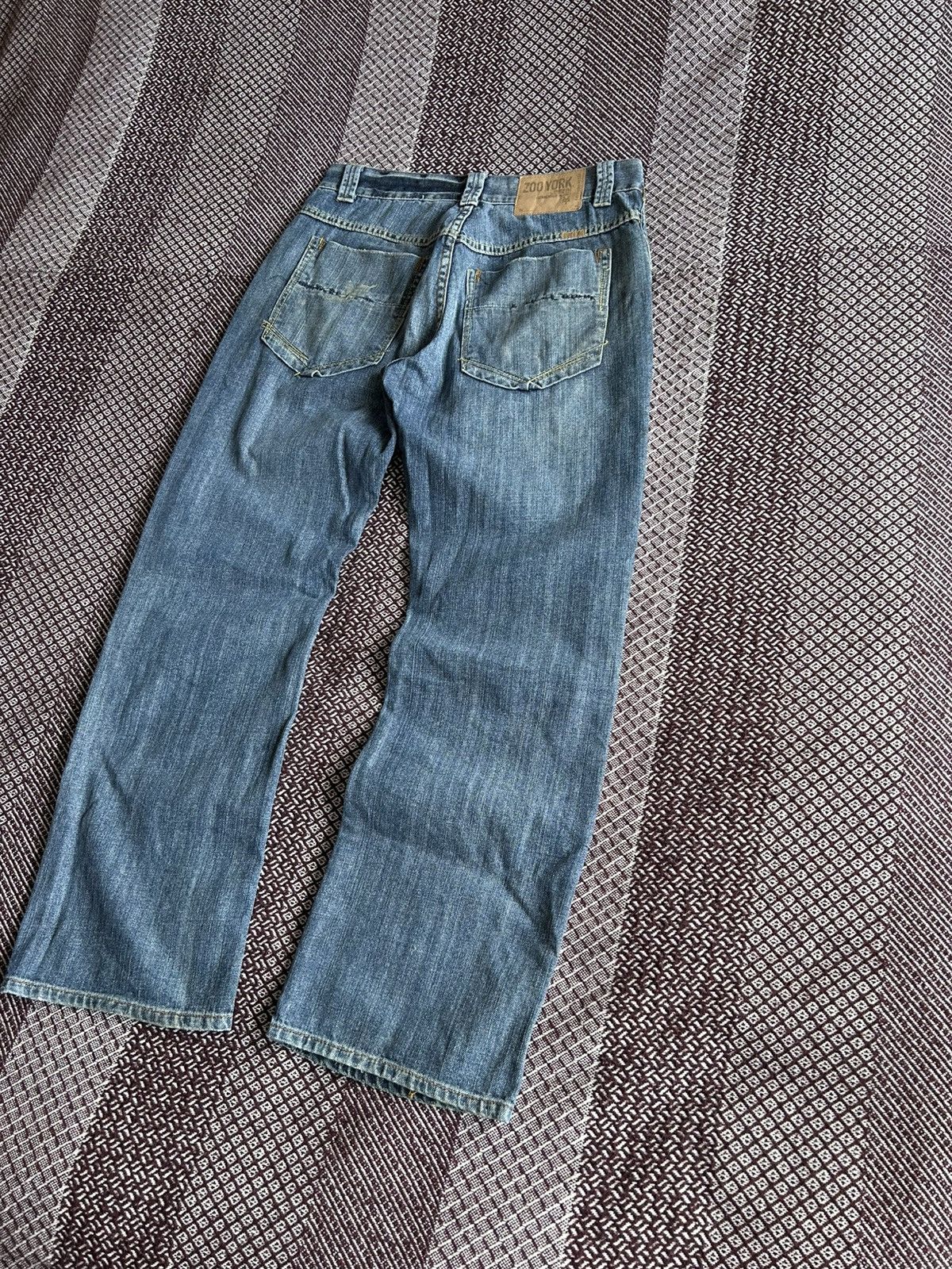 Jean × Vintage × Zoo York Vintage Baggy Zoo York Denim Dirty Jeans Size 30 Streetwear Size US 30 / EU 46 - 2 Thumbnail