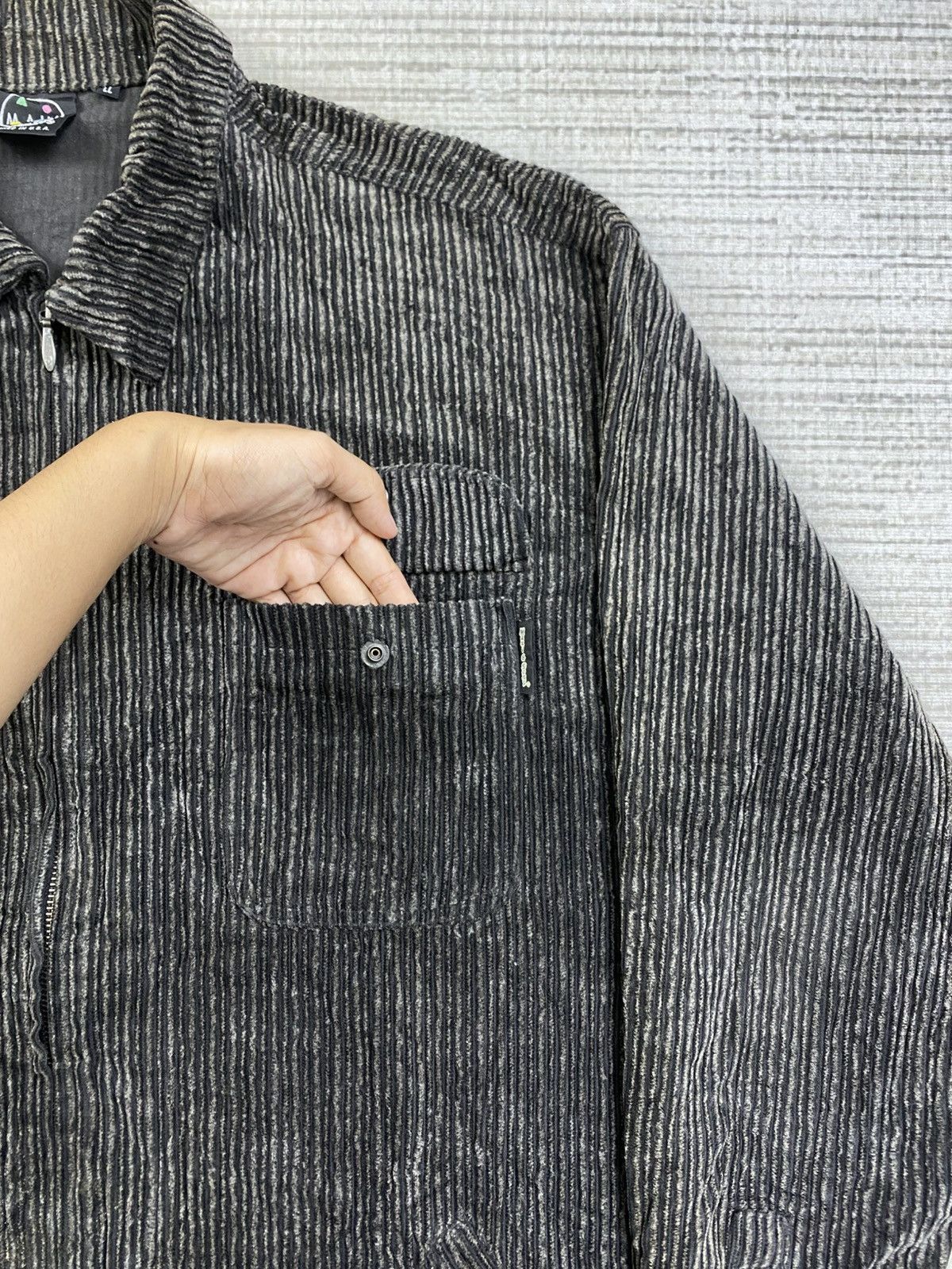 Maui and Sons × Vintage Vintage Maui & Sons Made In USA Corduroy ZipperJacket Size US L / EU 52-54 / 3 - 8 Thumbnail