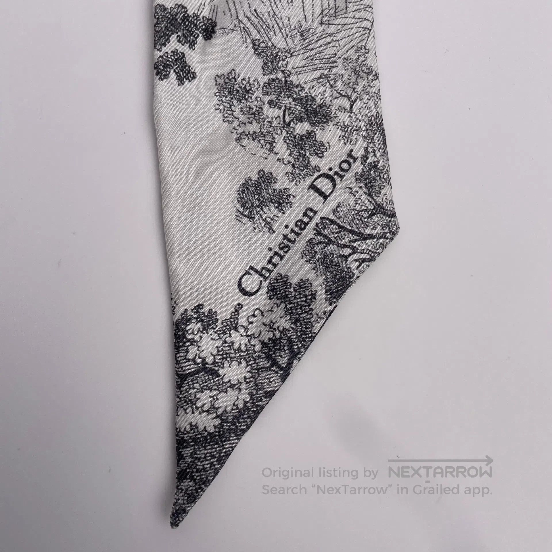 Dior Dior Silk Scarf Hair Tie| Size ONE SIZE - 3 Thumbnail