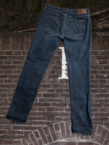 G-Star × Japanese Brand Vintage GStar Raw Jeans Low Rise Washed Distressed Denim y2k Size 29" - 1 Thumbnail