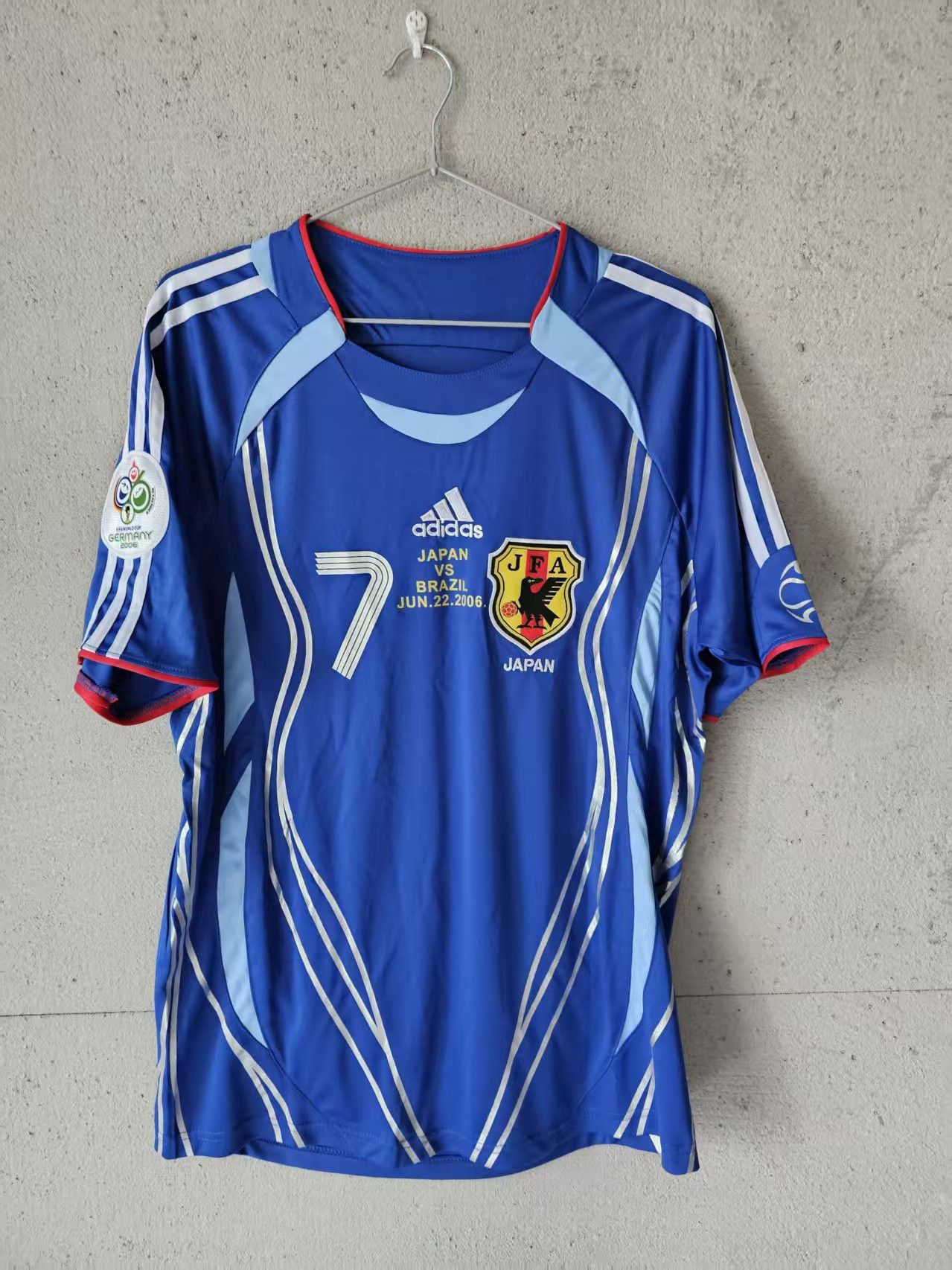 Other 2006 World Cup Japan #7 Nakata Hidetoshi Jersey Size US M / EU 48-50 / 2 - 2 Thumbnail