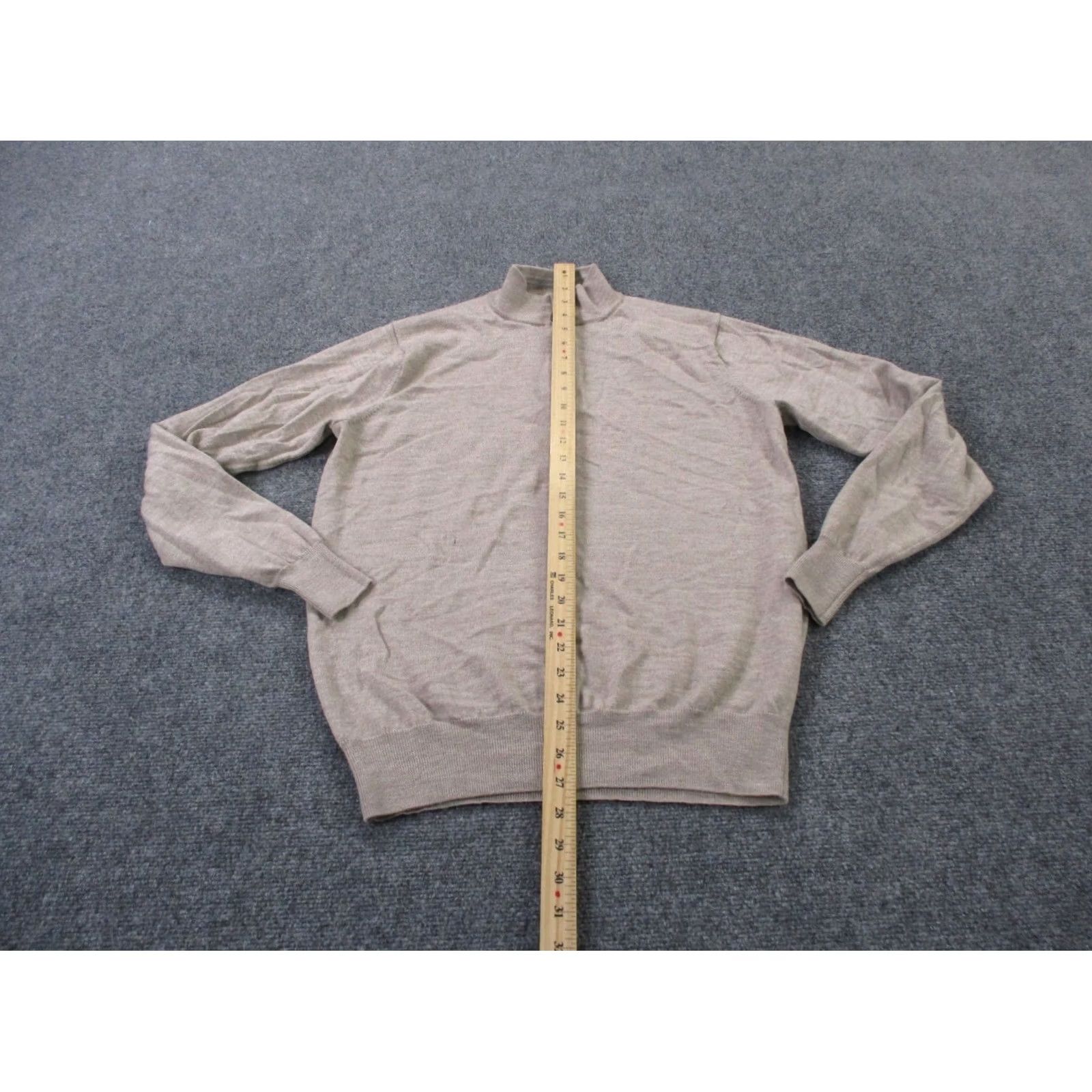 Peter Millar Peter Millar Sweater Men M Beige Merino Wool Pullover Golf Preppy Stretch Sport Shirt Size US M / EU 48-50 / 2 - 3 Thumbnail