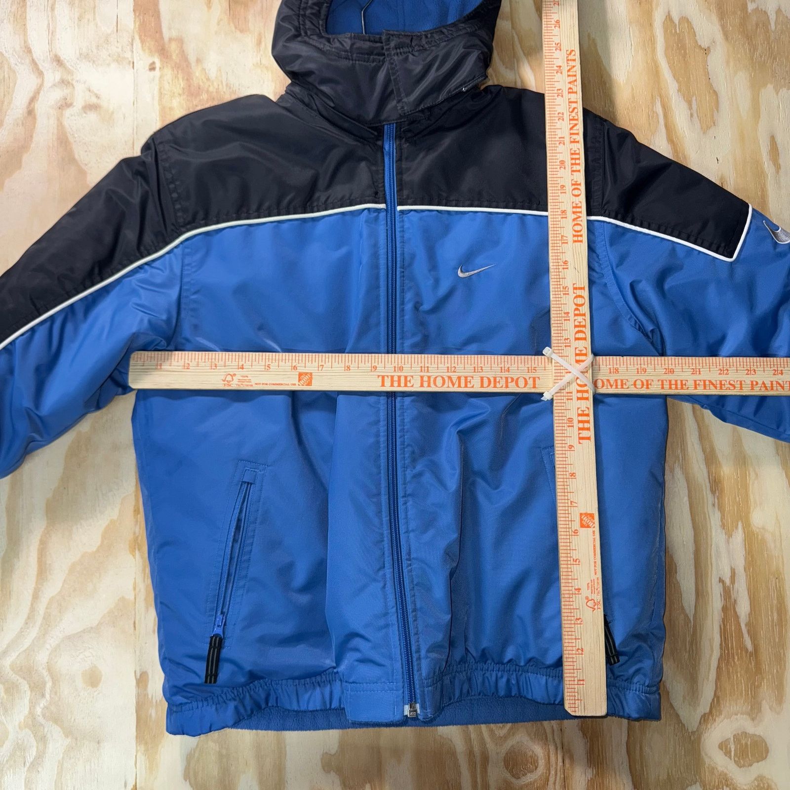 Nike Vintage Y2K Nike youth reversible 2000s zip up puffer jacket Size US S / EU 44-46 / 1 - 6 Thumbnail