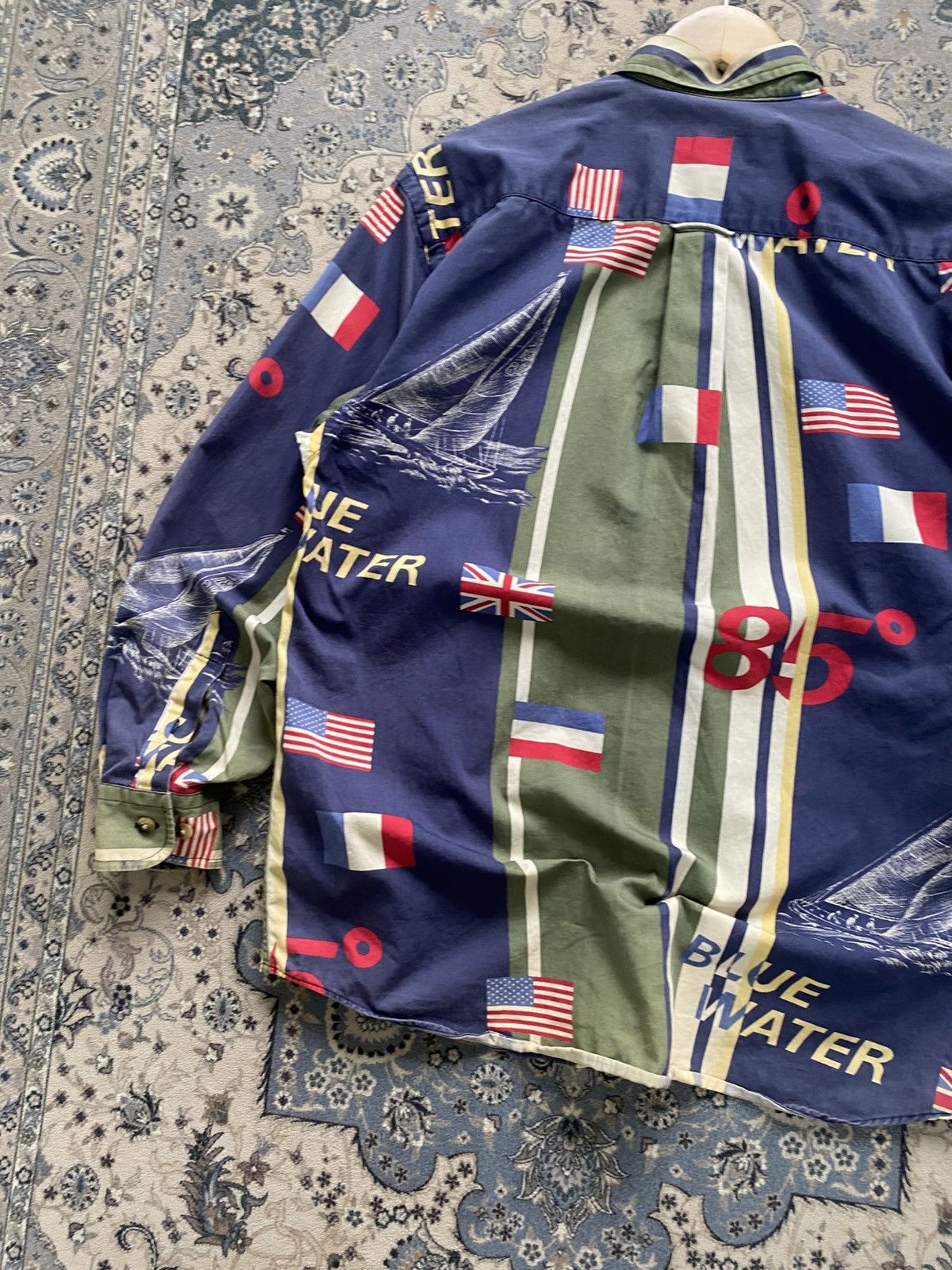 Polo Ralph Lauren RARE VINTAGE NAUTICA SAILOR USA UK FLAG 90s Size US S / EU 44-46 / 1 - 11 Thumbnail