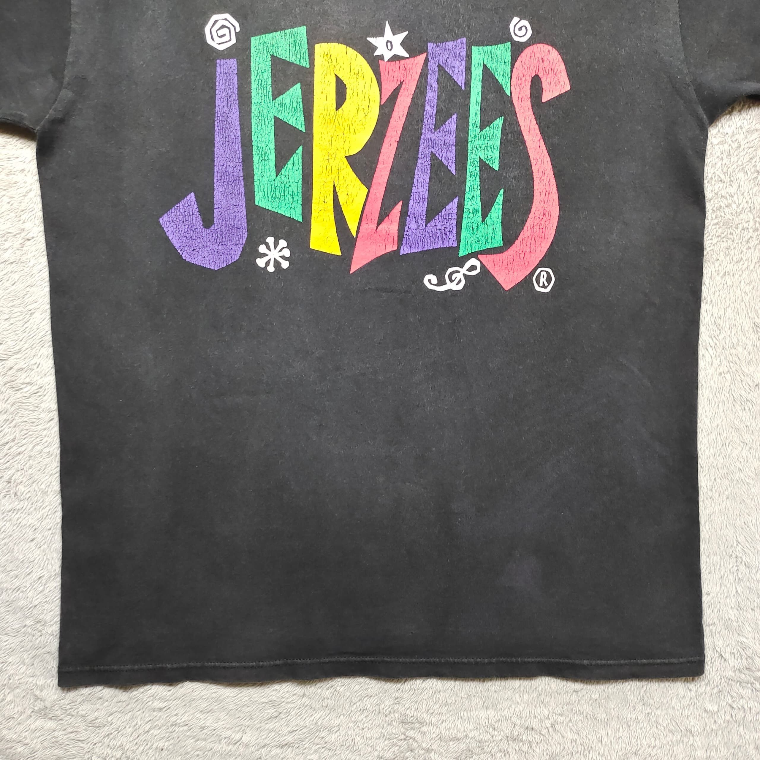 Jerzees Vintage 90s Distressed faded Jerzees Crazy Doodle Logo Size US M / EU 48-50 / 2 - 4 Thumbnail