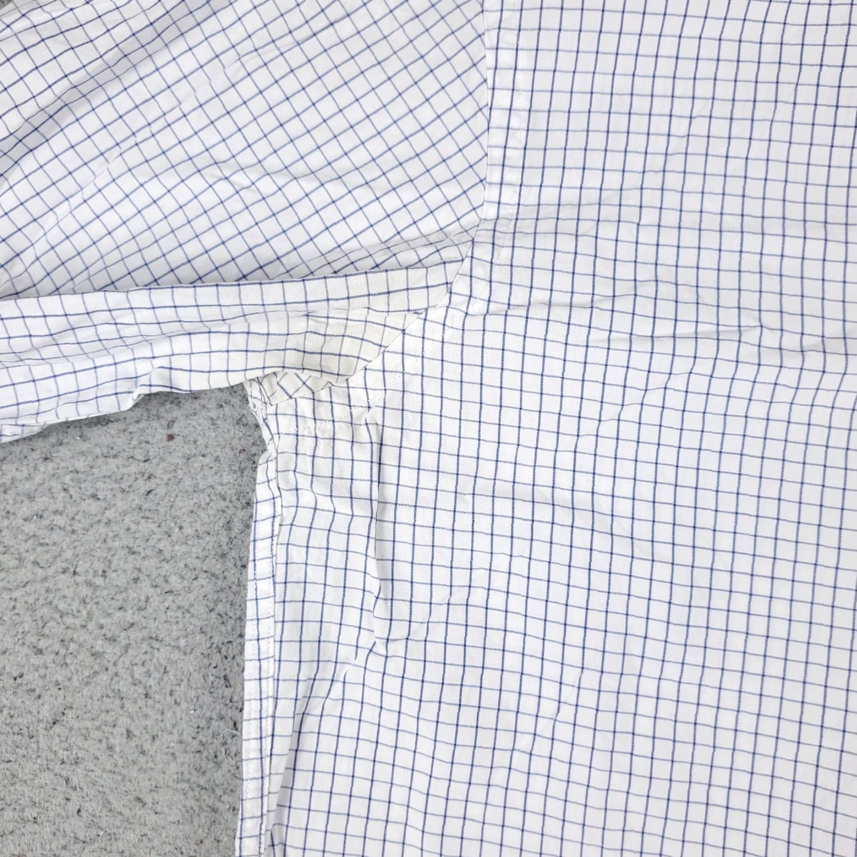 Tommy Hilfiger Tommy Hilfiger Mens Medium Long Sleeve Button-Up Shirt Blue Check Casual Modern Size US M / EU 48-50 / 2 - 3 Thumbnail