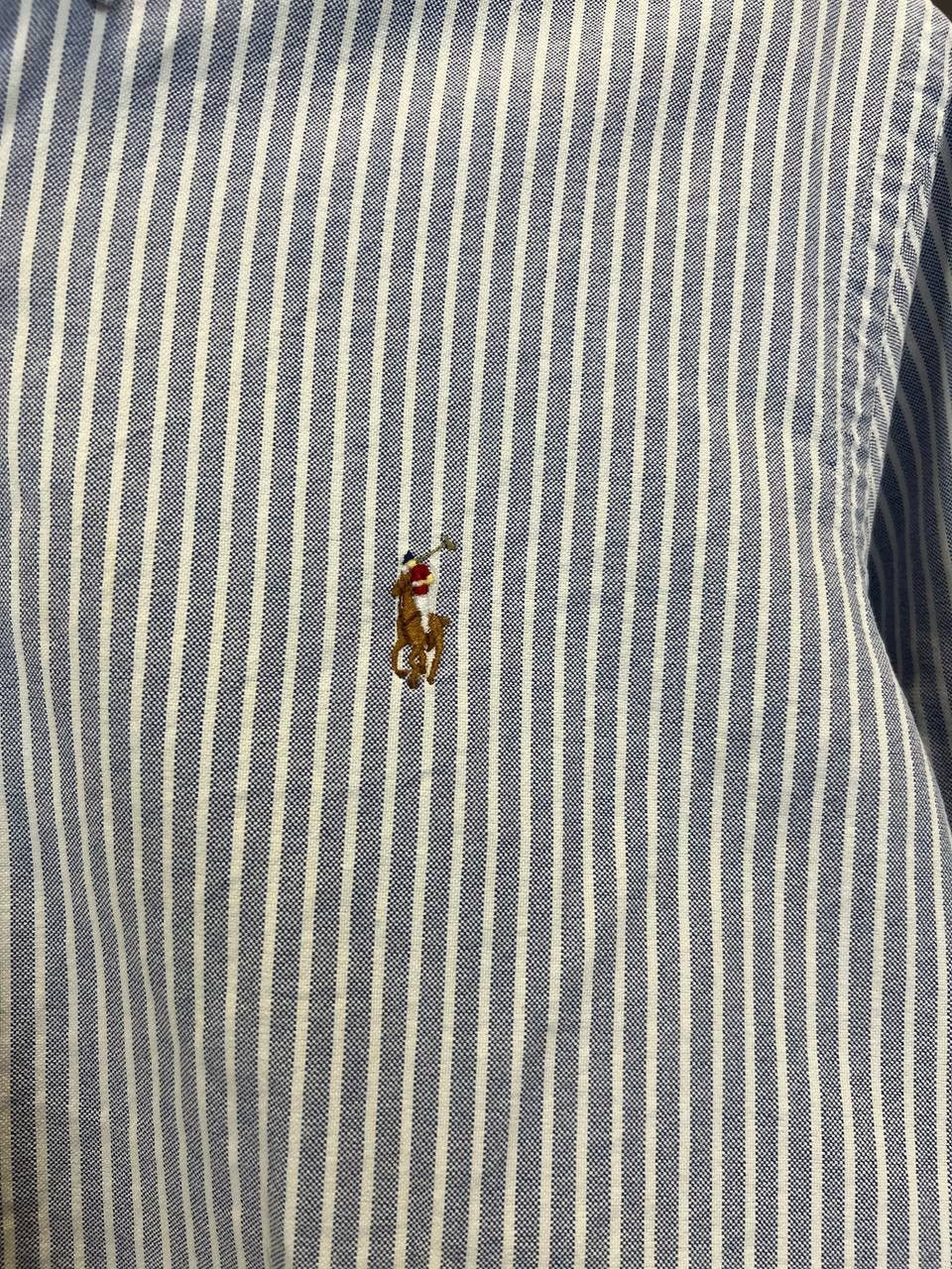 Polo Ralph Lauren Polo Ralph Lauren designer striped logo shirt Size US L / EU 52-54 / 3 - 3 Thumbnail
