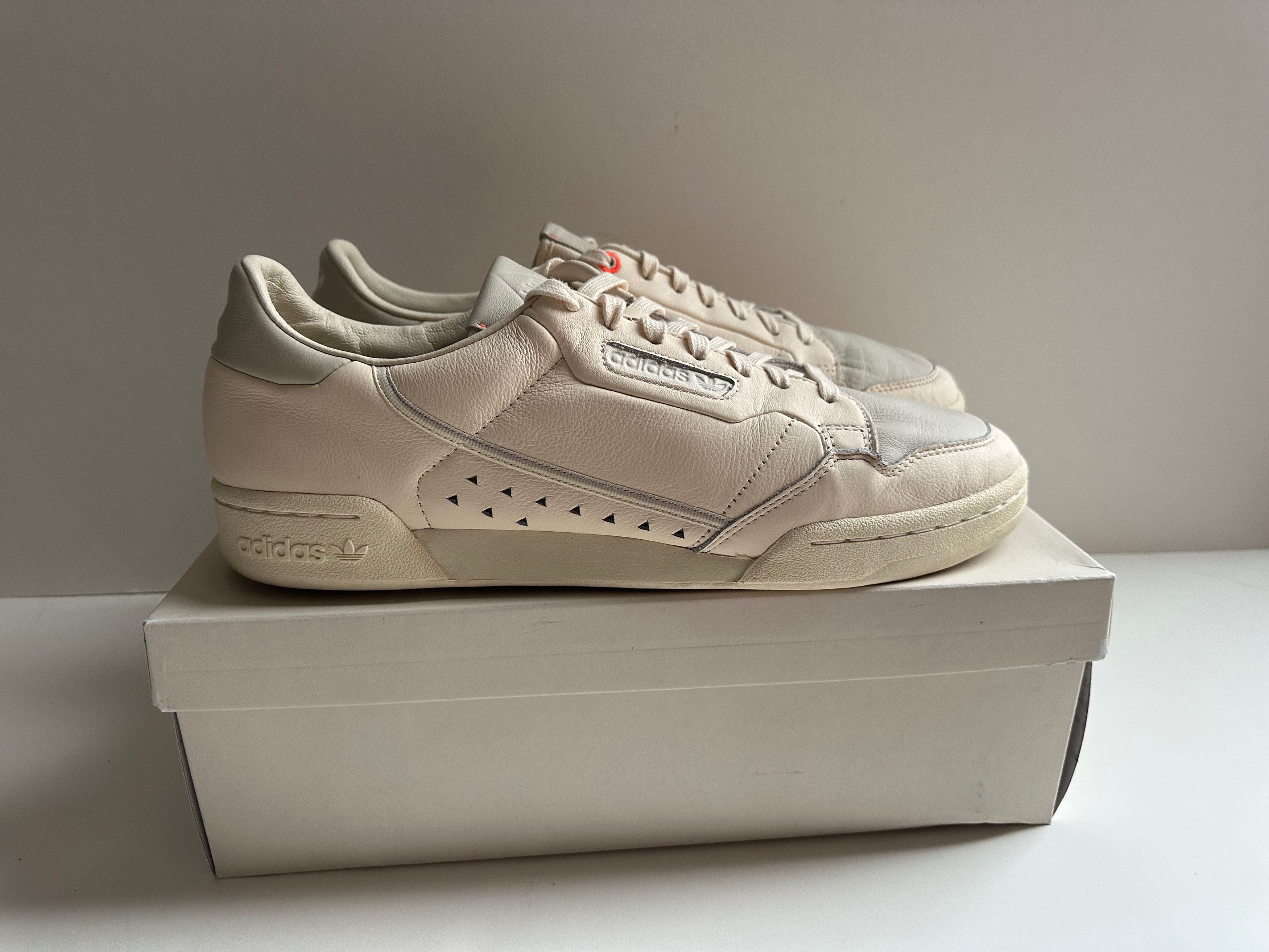 Adidas × Pharrell Adidas Continental 80 Human Race (FX8002) - Ecru - Sz 14 Size US 14 / EU 47 - 1 Thumbnail