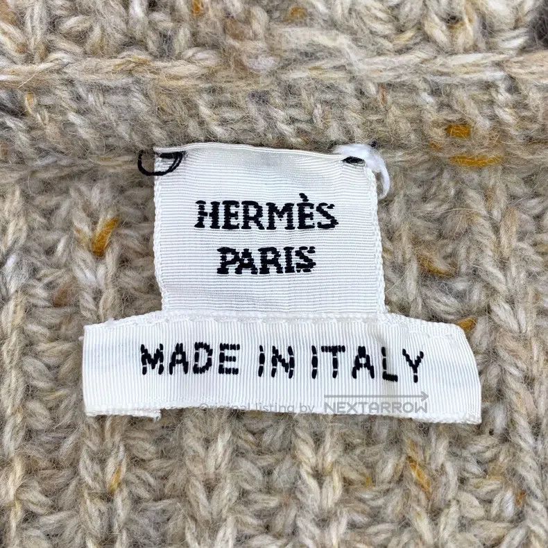 Hermes Hermes Brown Cable Knit Cashmere Hooded Open Front Knitted Size XS / US 0-2 / IT 36-38 - 5 Thumbnail