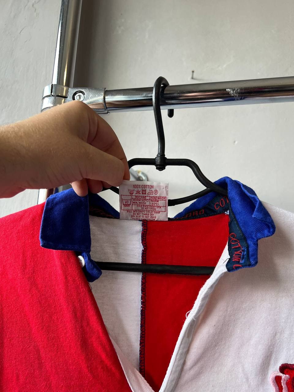 Vintage 1991 ENGLAND TEAM RUGBY UNION SHIRT JERSEY COTTON OXFORD M Size US M / EU 48-50 / 2 - 6 Thumbnail