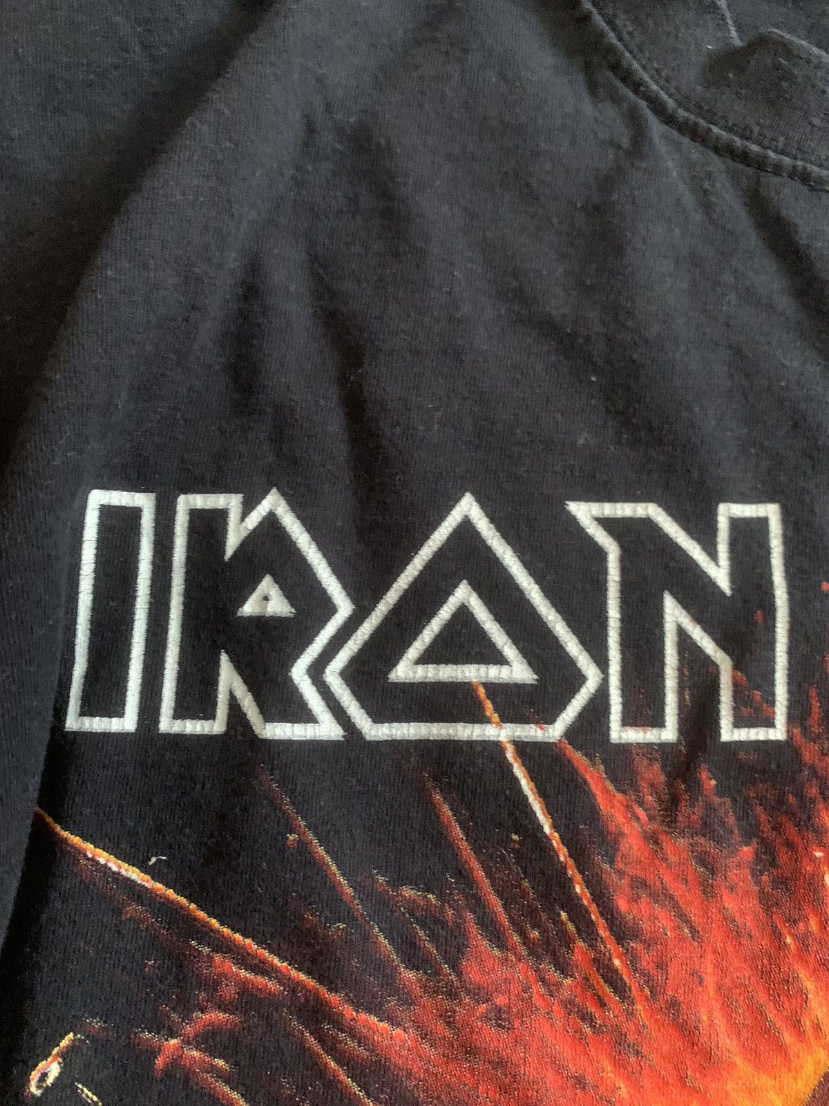 Band Tees × Iron Maiden × Vintage Vintage 2006 Iron Maiden A Matter Of Life And Death Tour Tee Size US M / EU 48-50 / 2 - 5 Thumbnail