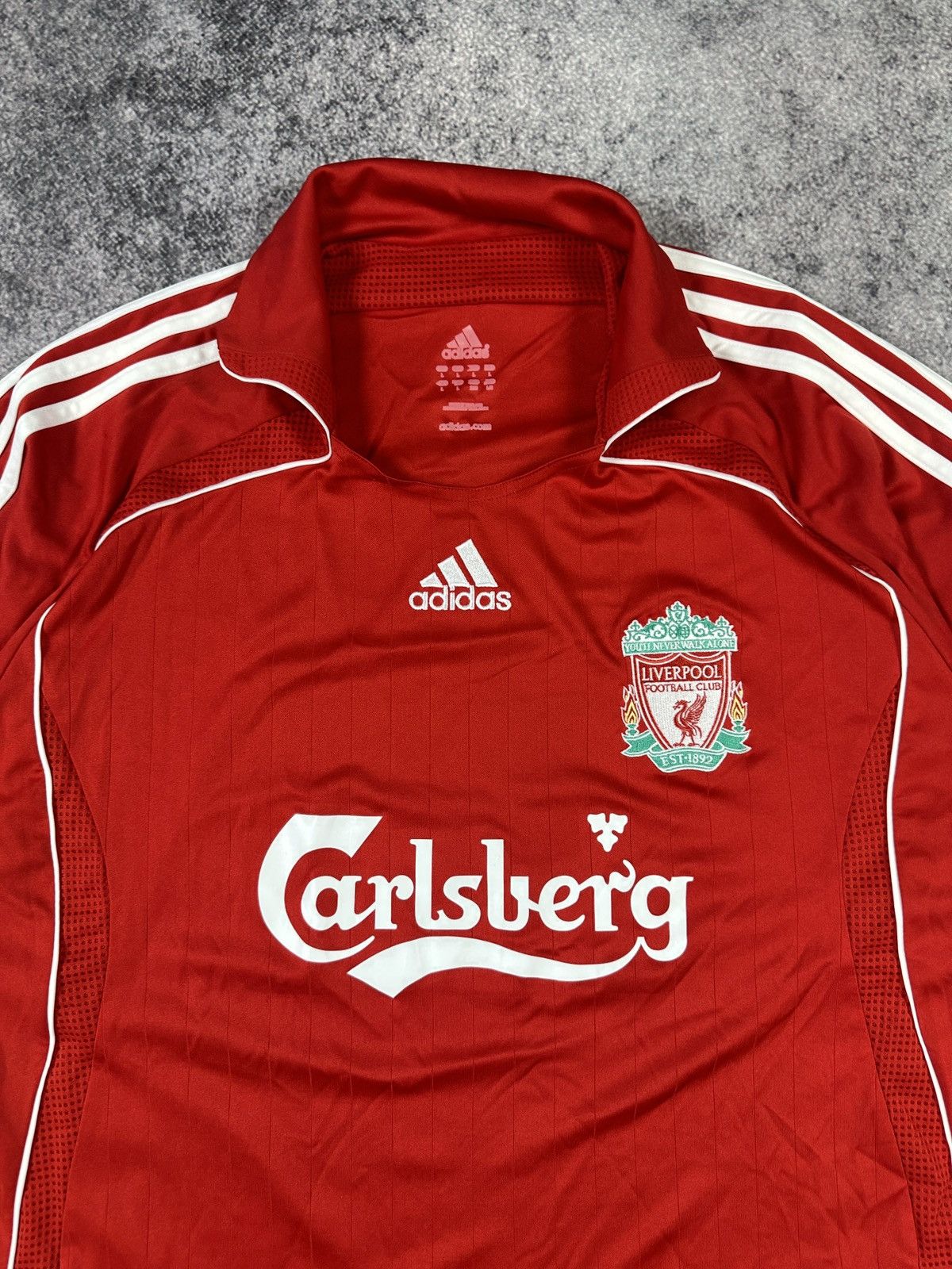Adidas Vintage Adidas Liverpool 06/07 soccer jersey Blokecore M Y2K Size US L / EU 52-54 / 3 - 2 Thumbnail