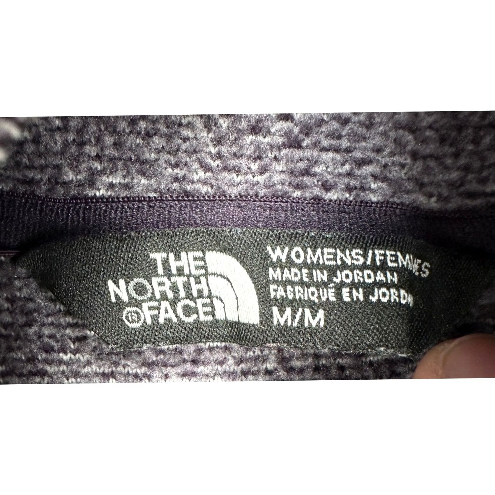 The North Face VINTAGE The North Face Womens Fleece Full Zip Jacket Medium Purple Hoodie Long Sleeve Size M / US 6-8 / IT 42-44 - 5 Thumbnail
