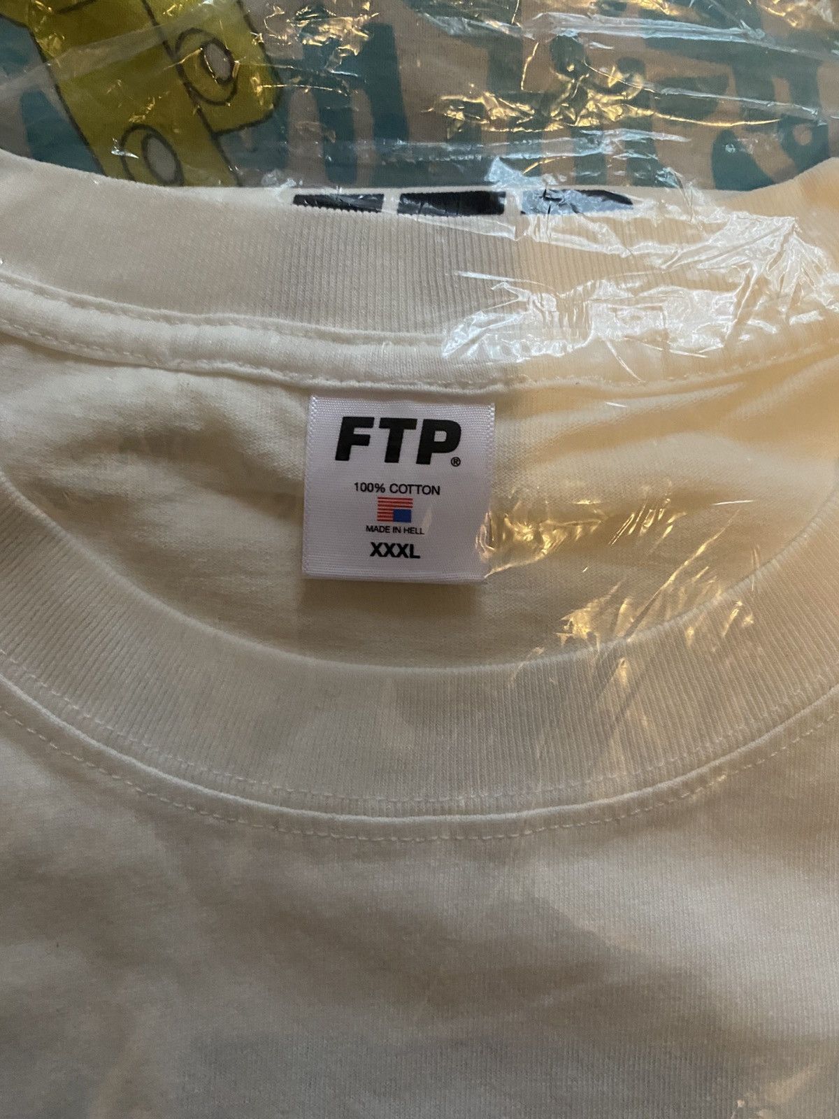 Fuck The Population FTP + SLAWN DOG TEE - WHITE - 3XL Size US XXL / EU 58 / 5 - 6 Thumbnail