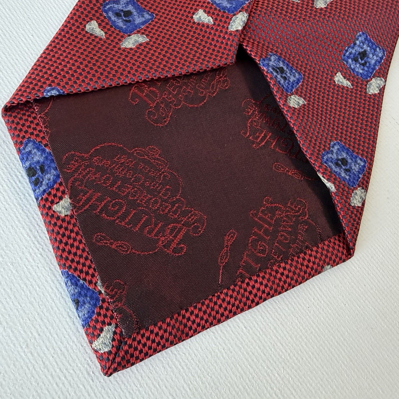 Vintage Biella Silk Tie Made in Italy for Britches of Georgetown VTG Size ONE SIZE - 8 Thumbnail