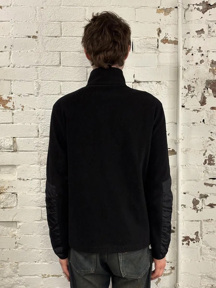 Prada 2000s Prada Black Wool & Nylon Fleece Hybrid Jacket Size US M / EU 48-50 / 2 - 3 Thumbnail