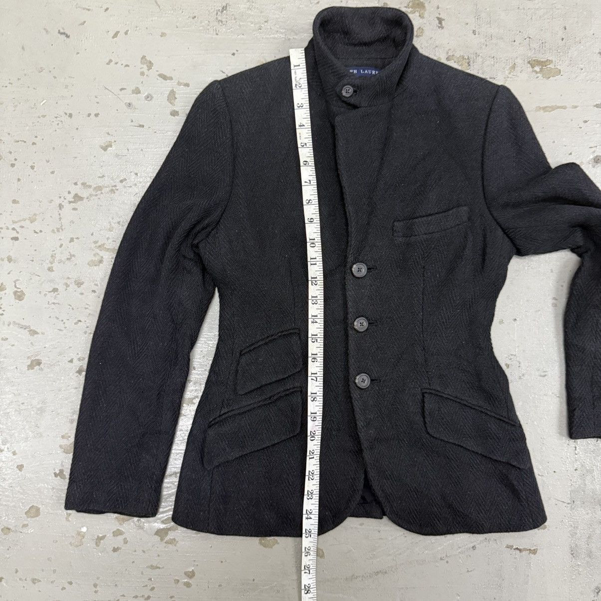 Ralph Lauren Vintage Ralph Lauren Wool Blend Two Way Blazer Jacket Size US S / EU 44-46 / 1 - 6 Thumbnail