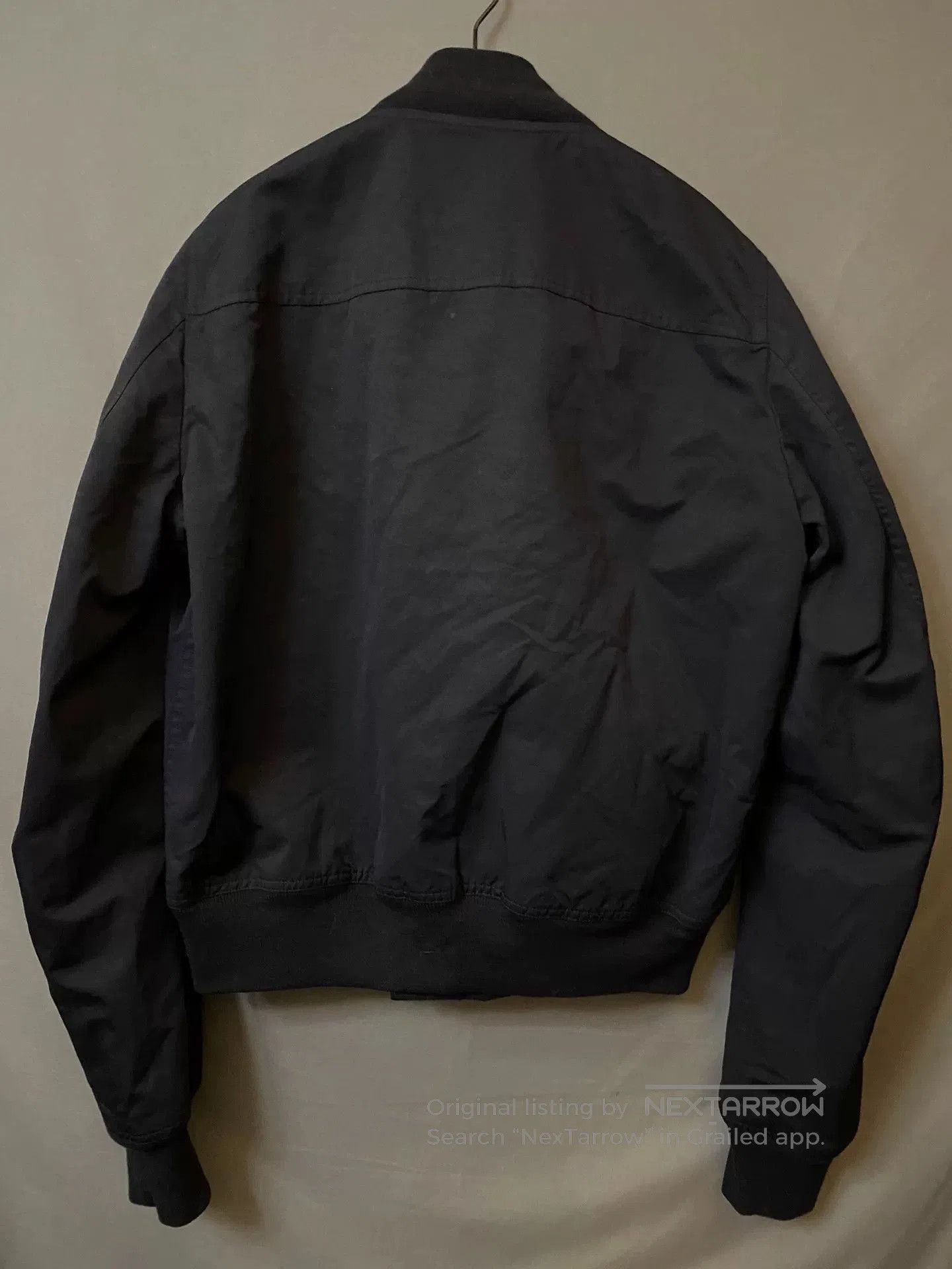 Rick Owens Black Rick Owens Flight Jacket. Size US M / EU 48-50 / 2 - 3 Thumbnail