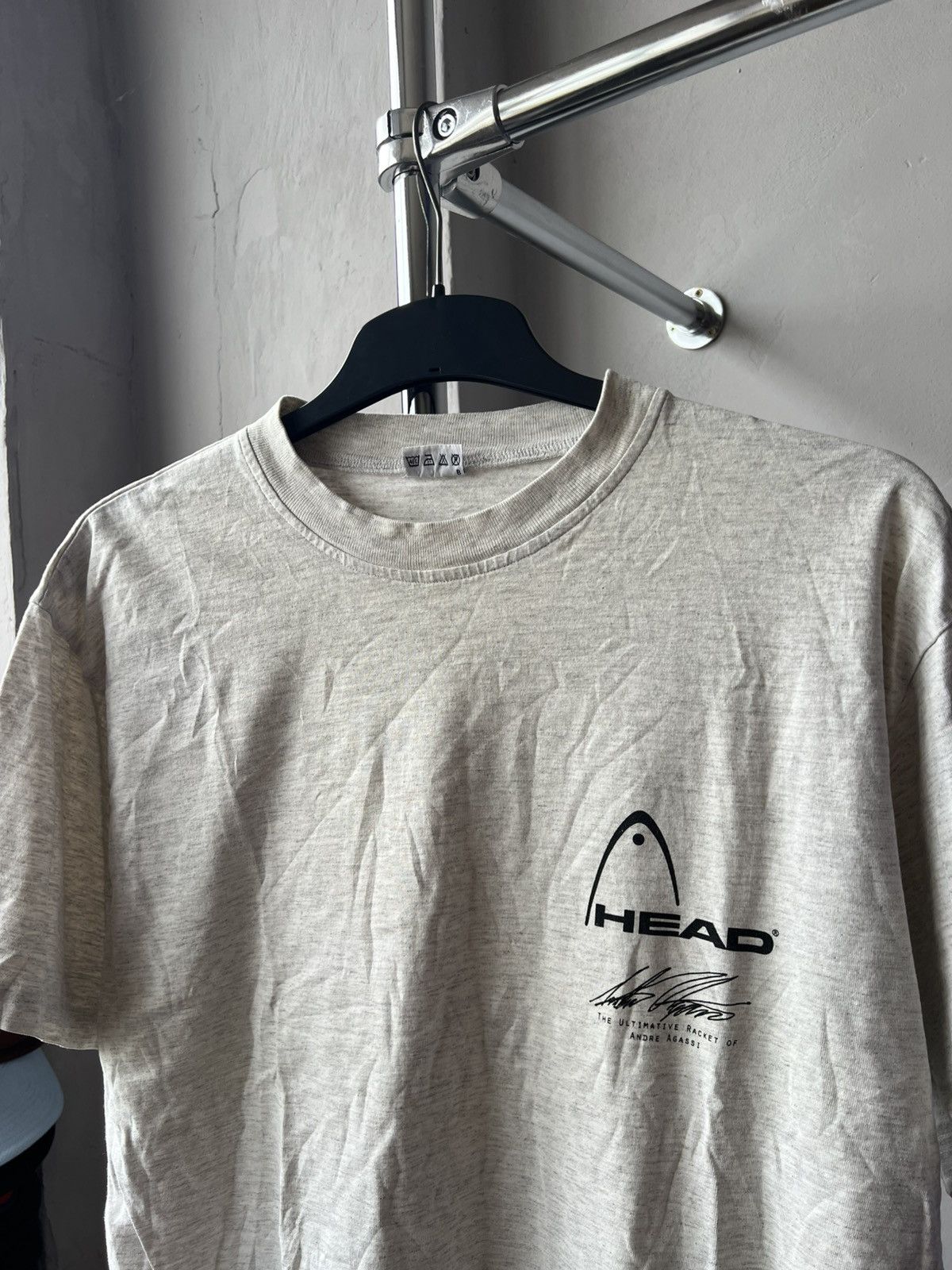 Vintage 90’S Andre Agassi US Open vintage t shirt Size US M / EU 48-50 / 2 - 4 Thumbnail