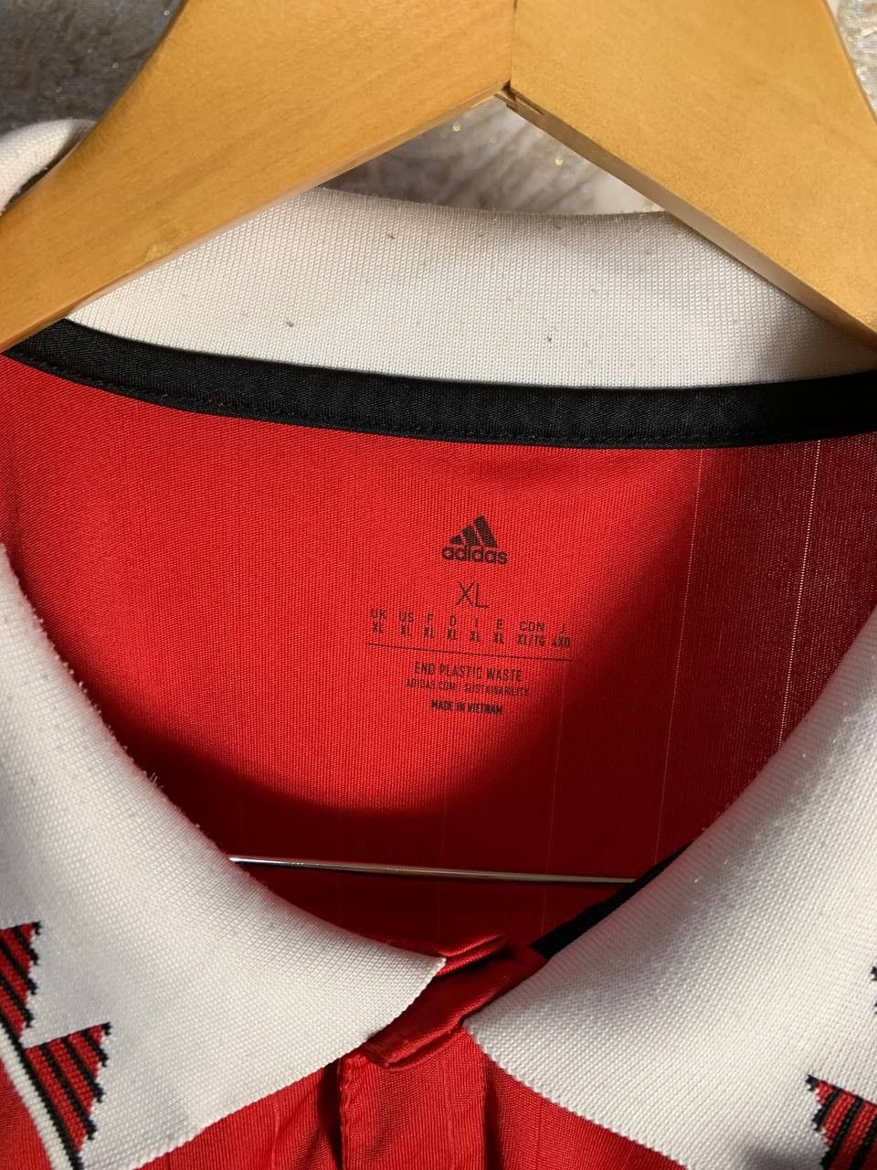 Adidas Vintage Adidas FC Manchester United England Soccer Jersey Size US XL / EU 56 / 4 - 4 Thumbnail