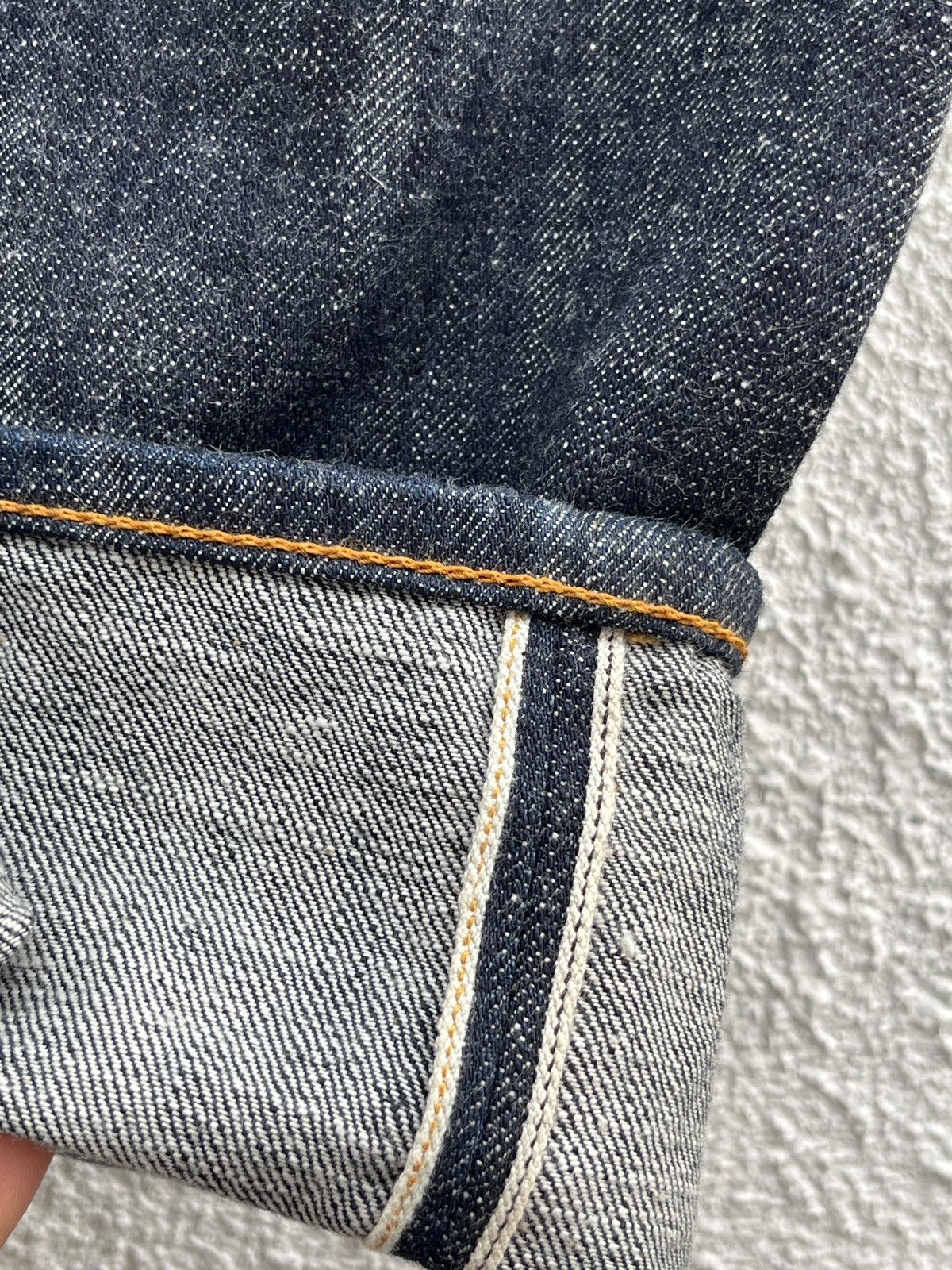 Evisu 2000’s Evisu Brushstroke Daicock Selvedge Jeans Size US 34 / EU 50 - 24 Thumbnail