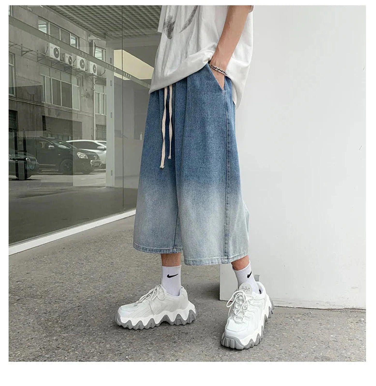 Other Gradient Baggy Jorts Size US 32 / EU 48 - 5 Thumbnail