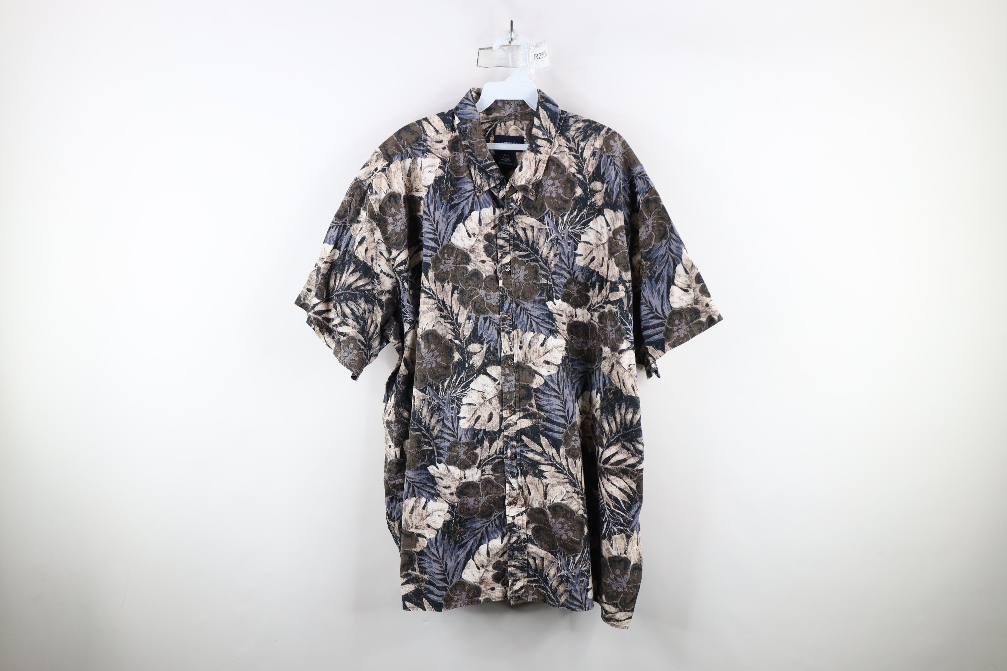Vintage Vintage 90s Streetwear All Over Print Hawaiian Button Shirt Size US XXL / EU 58 / 5 - 1 Thumbnail
