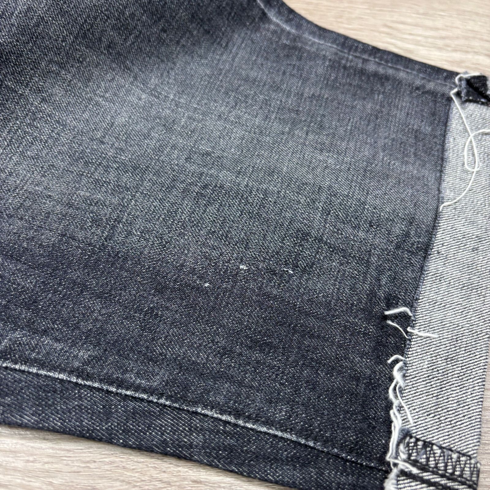 Helmut Lang Raw and Dry Denim 12.5 Shorts Jorts Men's 32