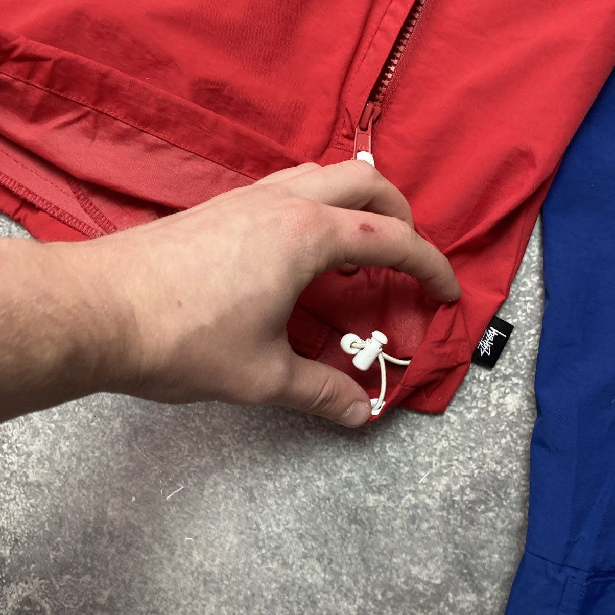 Stussy Luxury Stussy Small Logo y2k anorak rare light nylon jacket Size US XL / EU 56 / 4 - 9 Thumbnail
