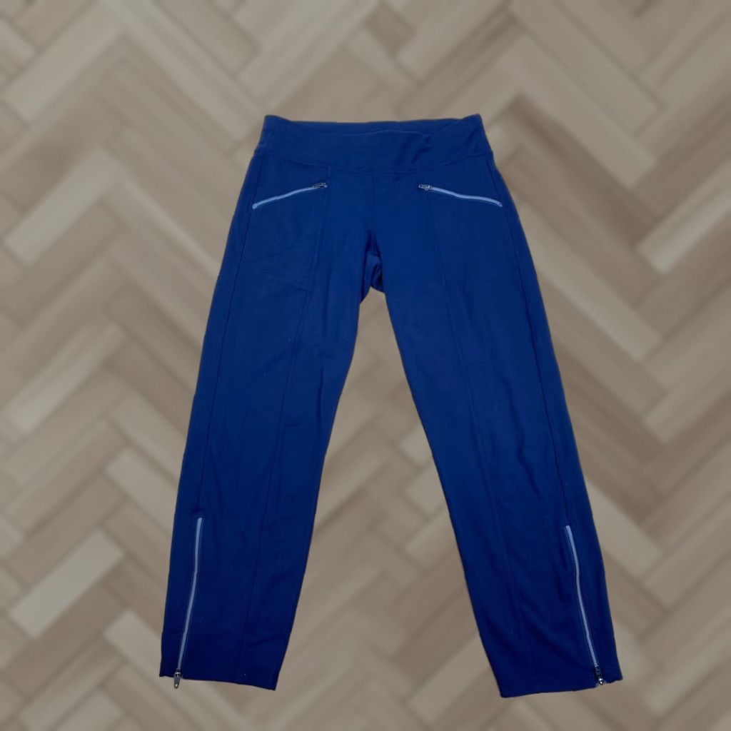 Athleta Athleta Leggings Womens 2XS Blue Casual Activewear Crop Stretch 10653 Size 24" / US 00 / IT 34 - 1 Thumbnail