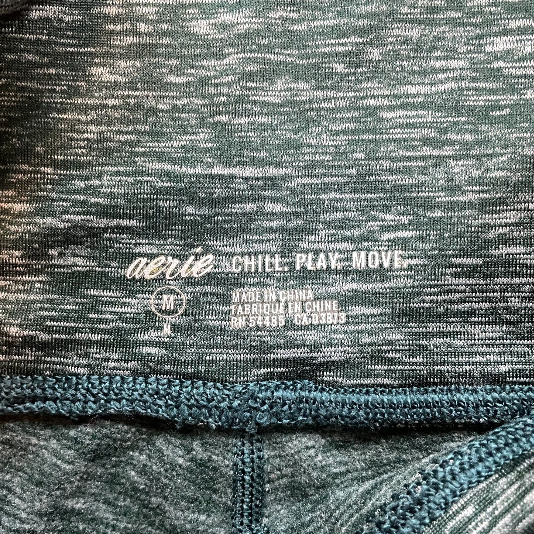 Vintage Aerie by American Eagle Leggings Womens Medium Green Yoga Active Stretch 25x27 Size 25" / US 0 / IT 36 - 6 Thumbnail