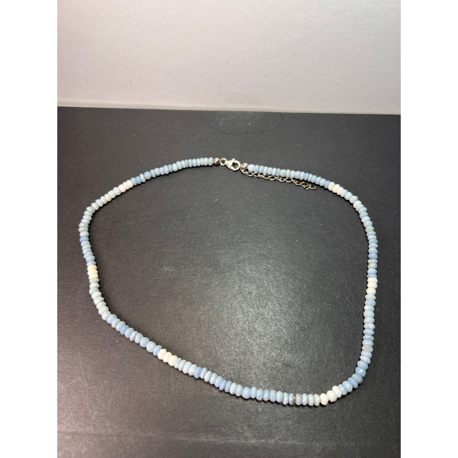 Other Shaded blue opal necklace with sterling silver clasp Size ONE SIZE - 5 Thumbnail