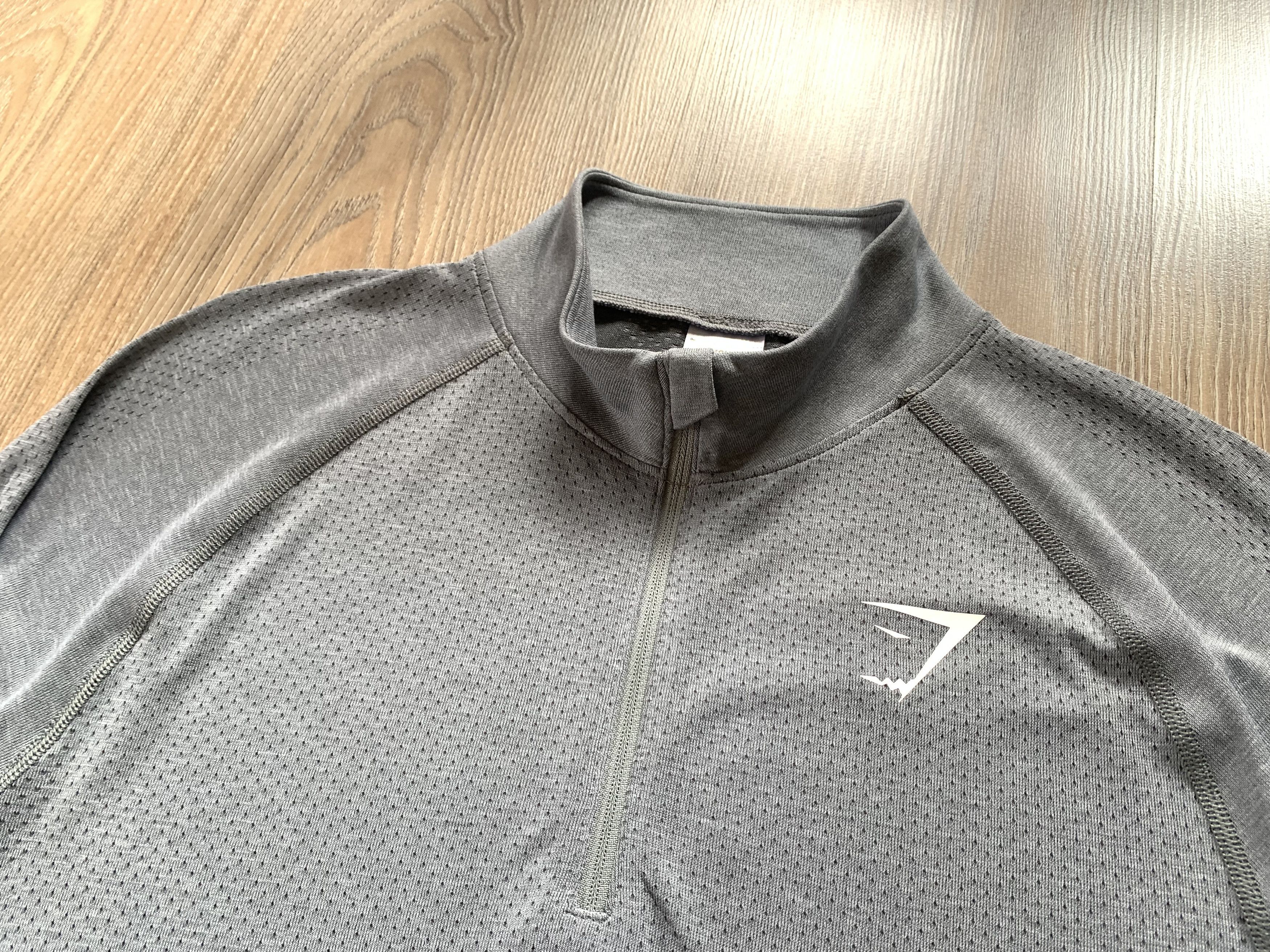 Gymshark Gymshark Grey Training Long Sleeve 1/4 Zip Size US S / EU 44-46 / 1 - 5 Thumbnail